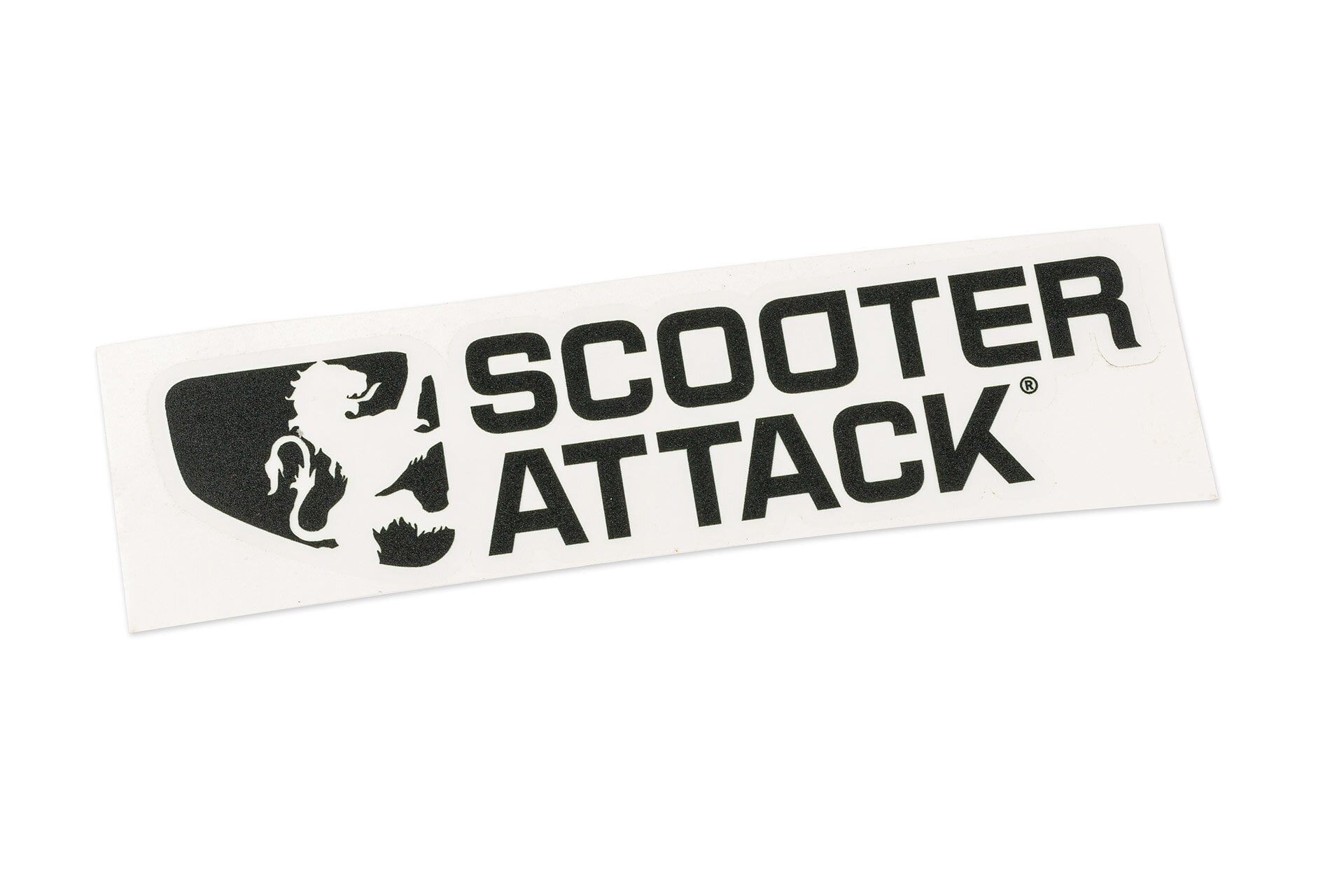 Image of Aufkleber / Sticker Scooter Attack schwarz