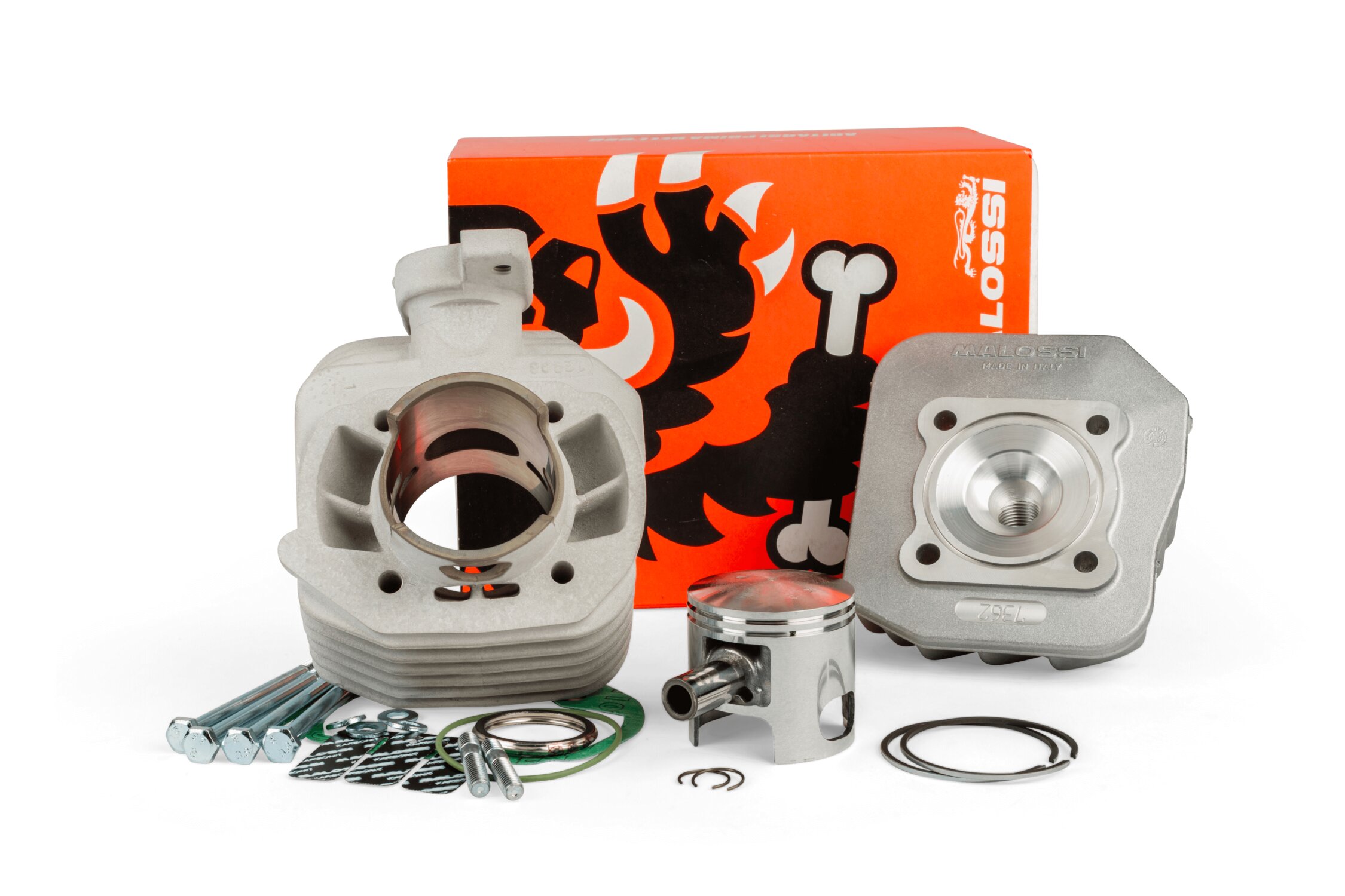 Image of Zylinder Kit Malossi MHR Replica 70cc Peugeot liegend AC