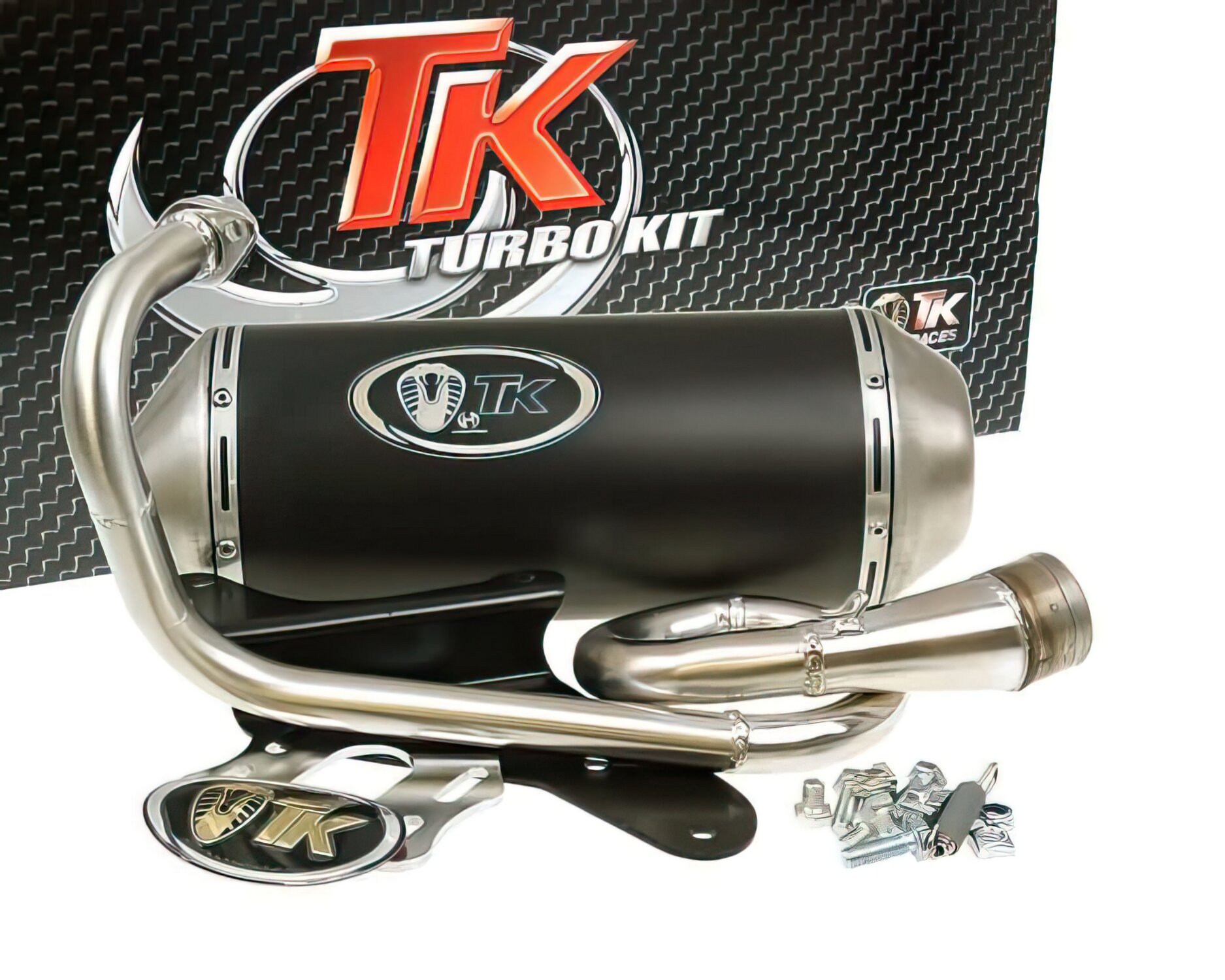 Image of Auspuff Turbo Kit GMax 4T Piaggio Vespa / Zip 50cc 2V
