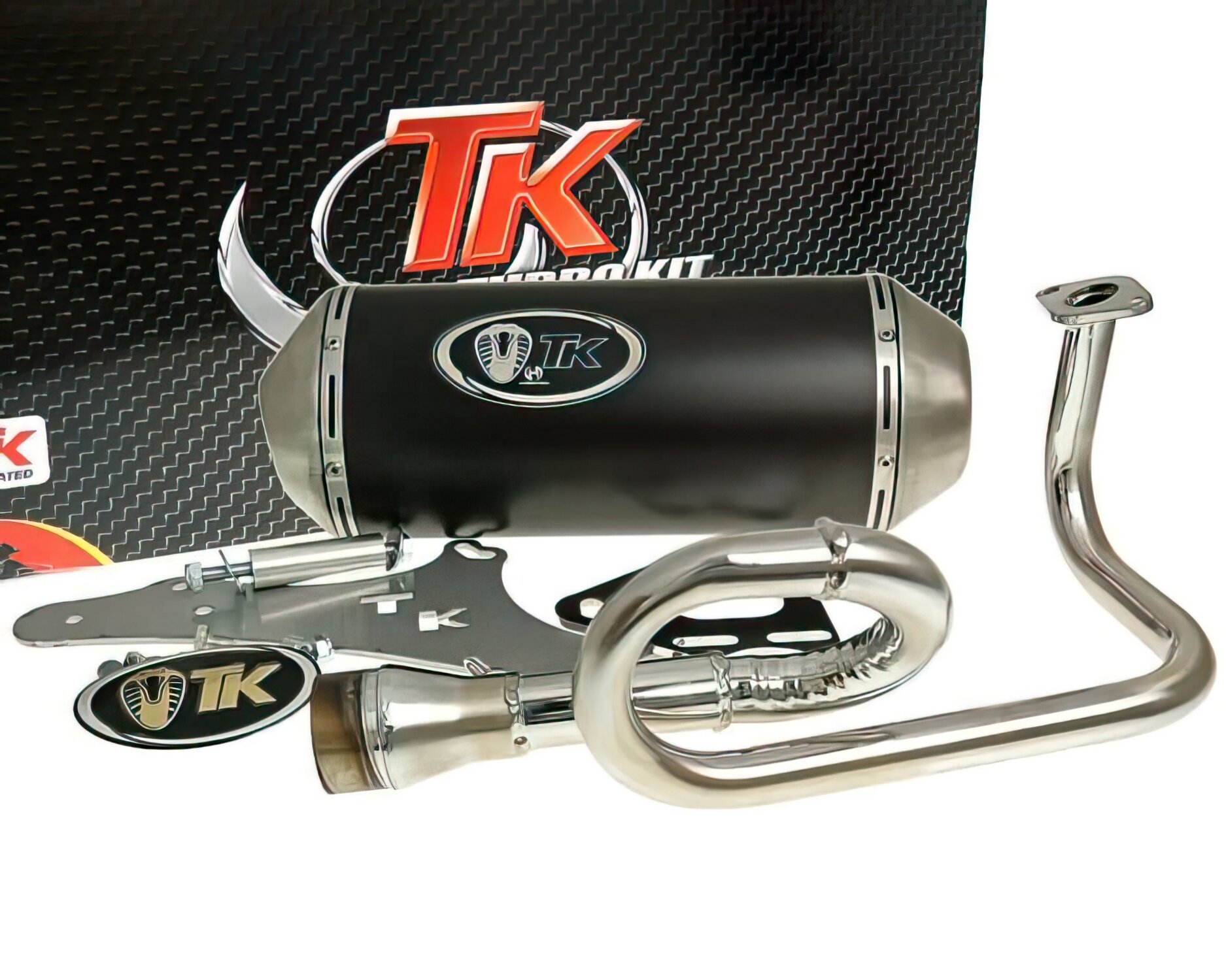 Image of Auspuff Turbo Kit GMax GY6 (139QMB / 139 QMA)