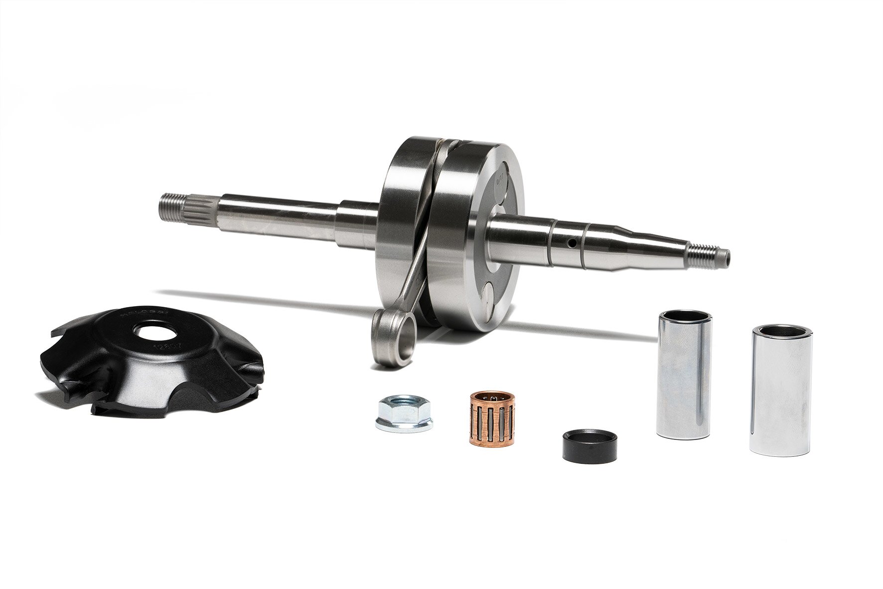 Image of Kurbelwelle Malossi MHR RHQ 44mm Hub / 90mm Pleuel Minarelli liegend