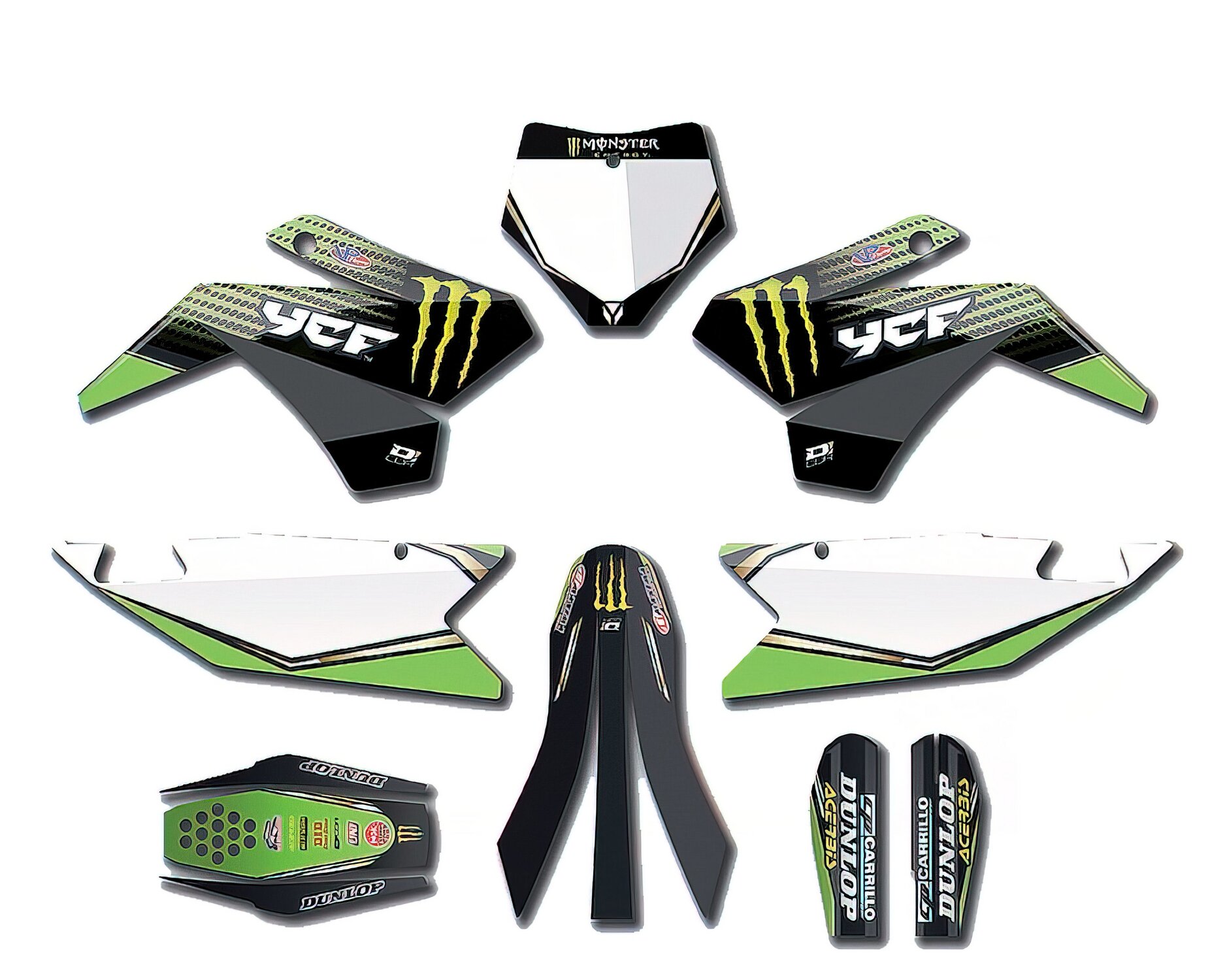 Image of Dekor Kit Mek D'cor 2019 Pit Bike YCF Bigy
