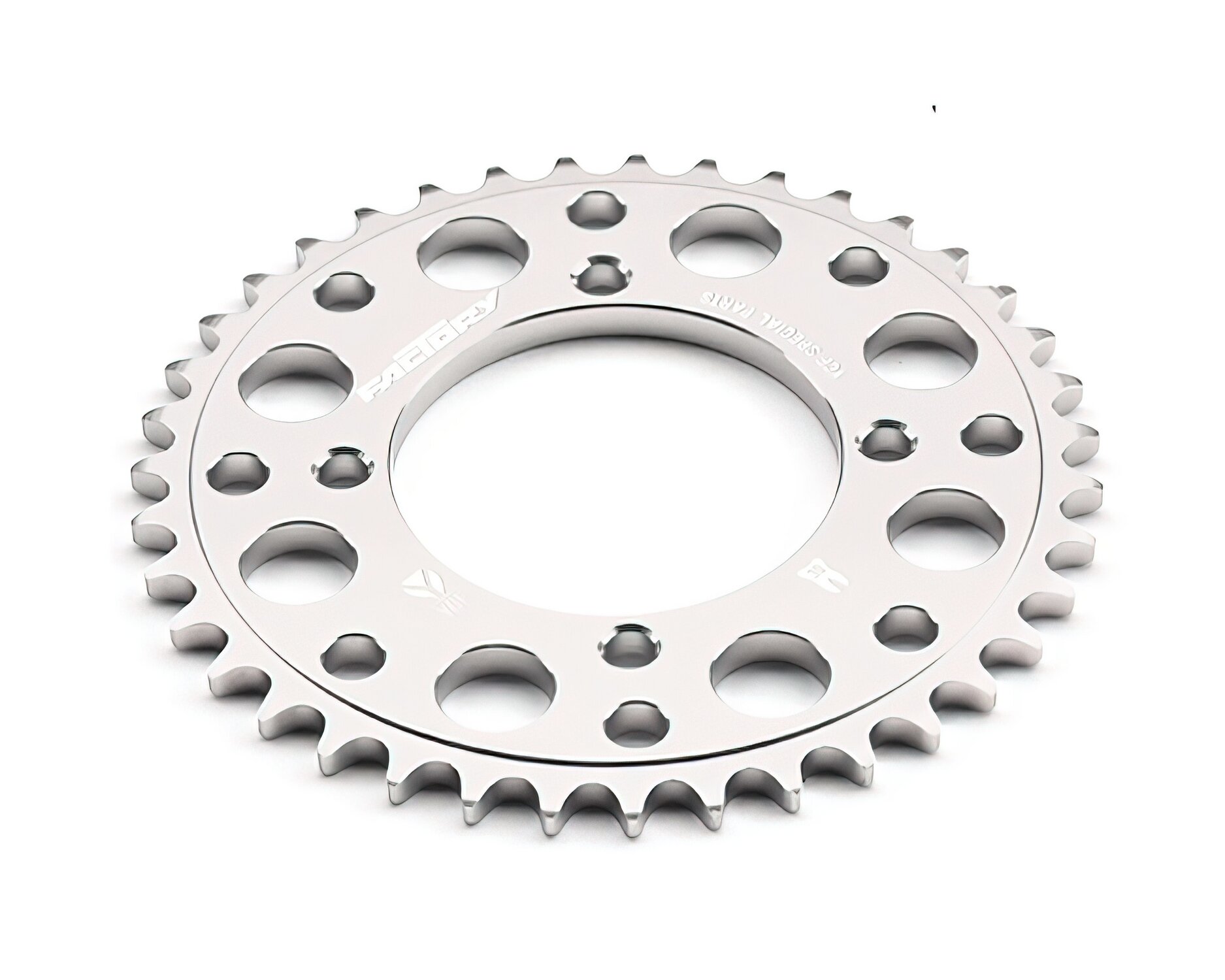 Image of Kettenrad Alu CNC 420 - Z39 4 Schrauben YCF Pitbike silber