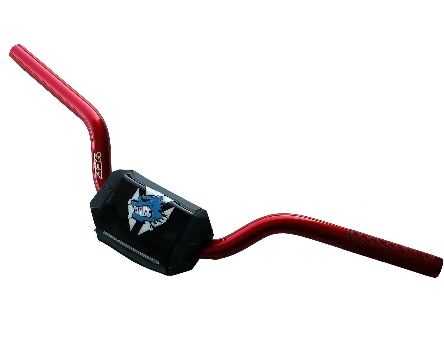 Image of Lenker Alu 22mm + Lenkerpolster YCF Pitbike Kids 50cc rot