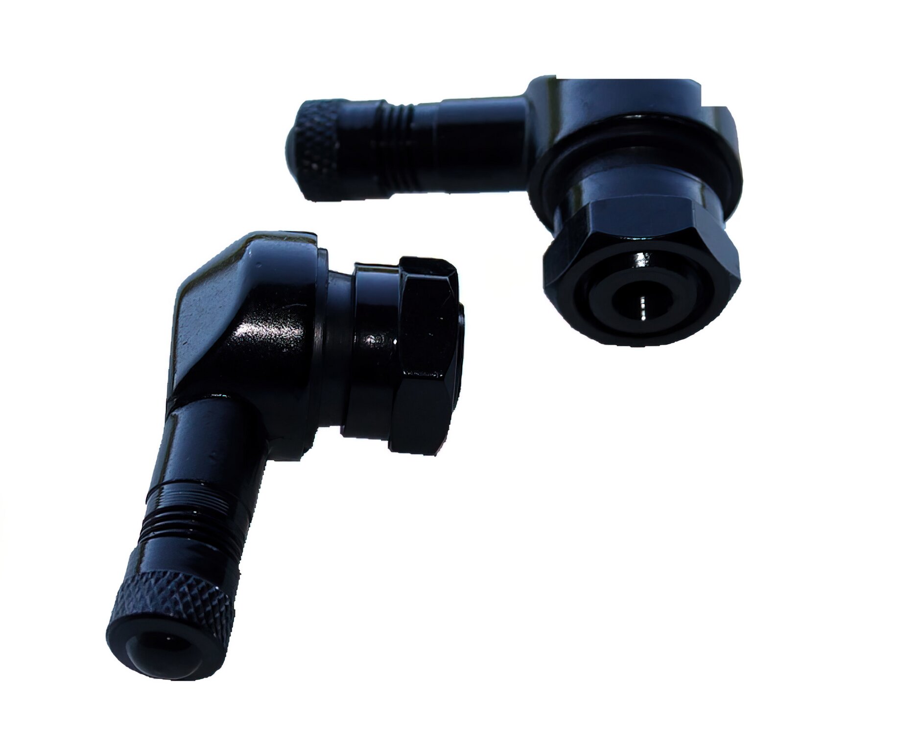 Image of Reifenventile tubeless 90° Alu CNC YCF schwarz