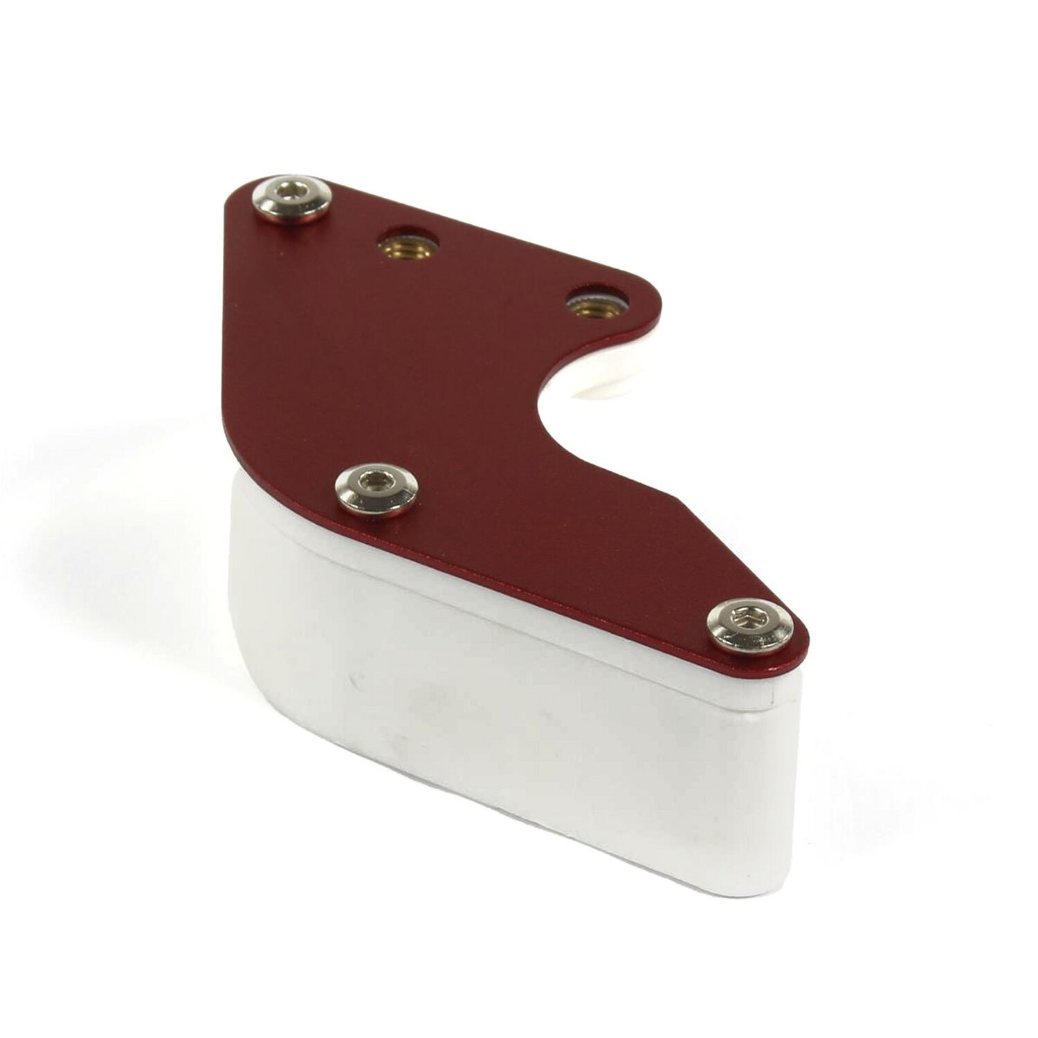 Image of Kettenführung PTFE Schraubabstand 33mm rot Pitbike