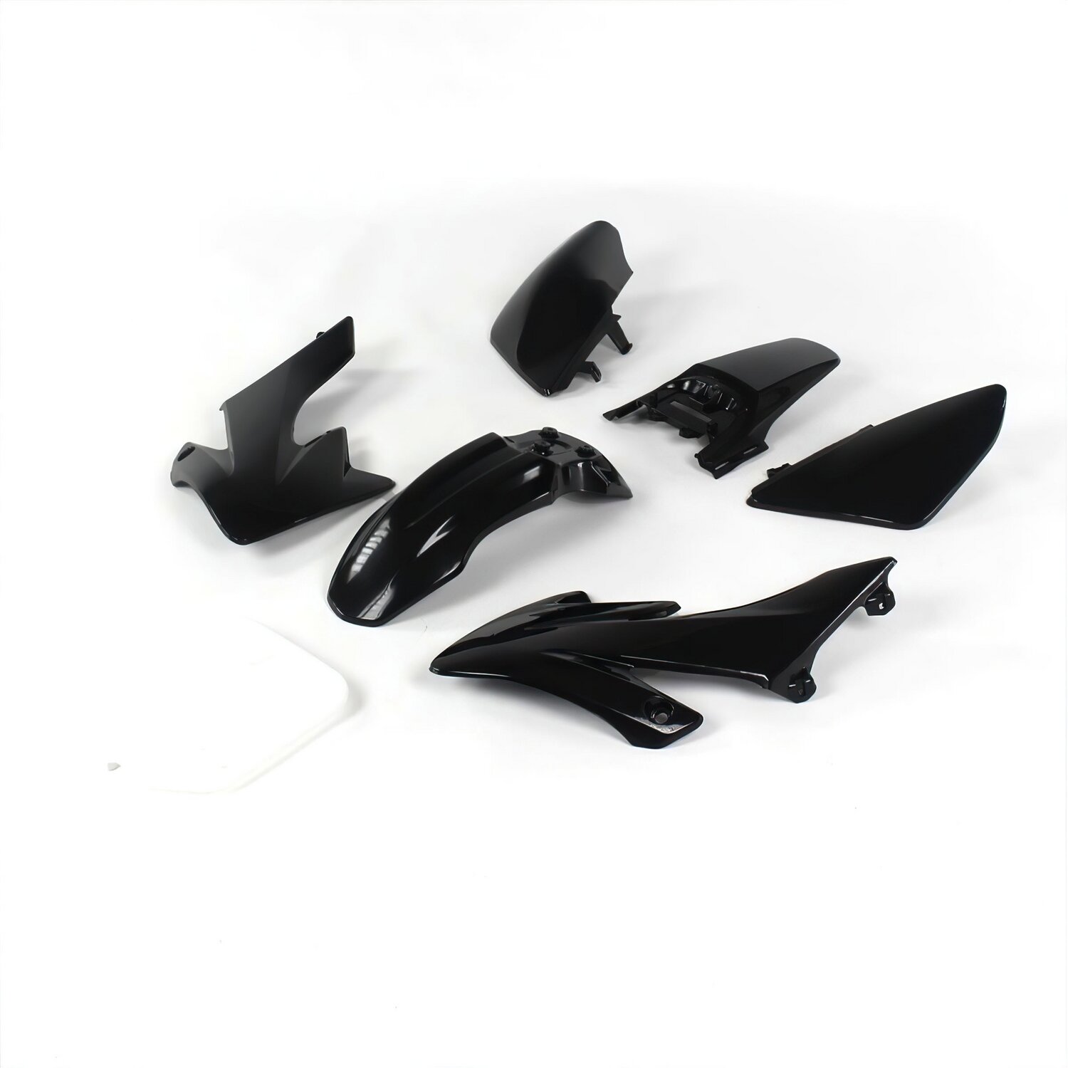 Image of Plastik Kit schwarz Pit Bike / Dirt Bike Typ CRF50
