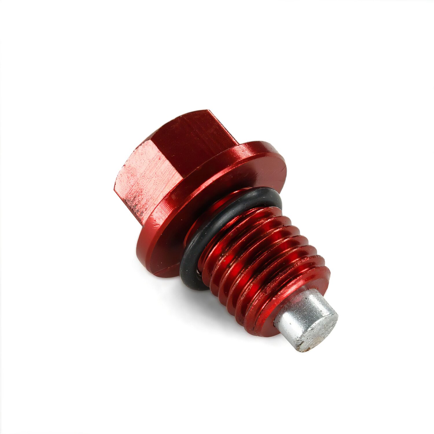 Image of Ablasschraube Alu magnetisch Pit Bike / Dirt Bike rot