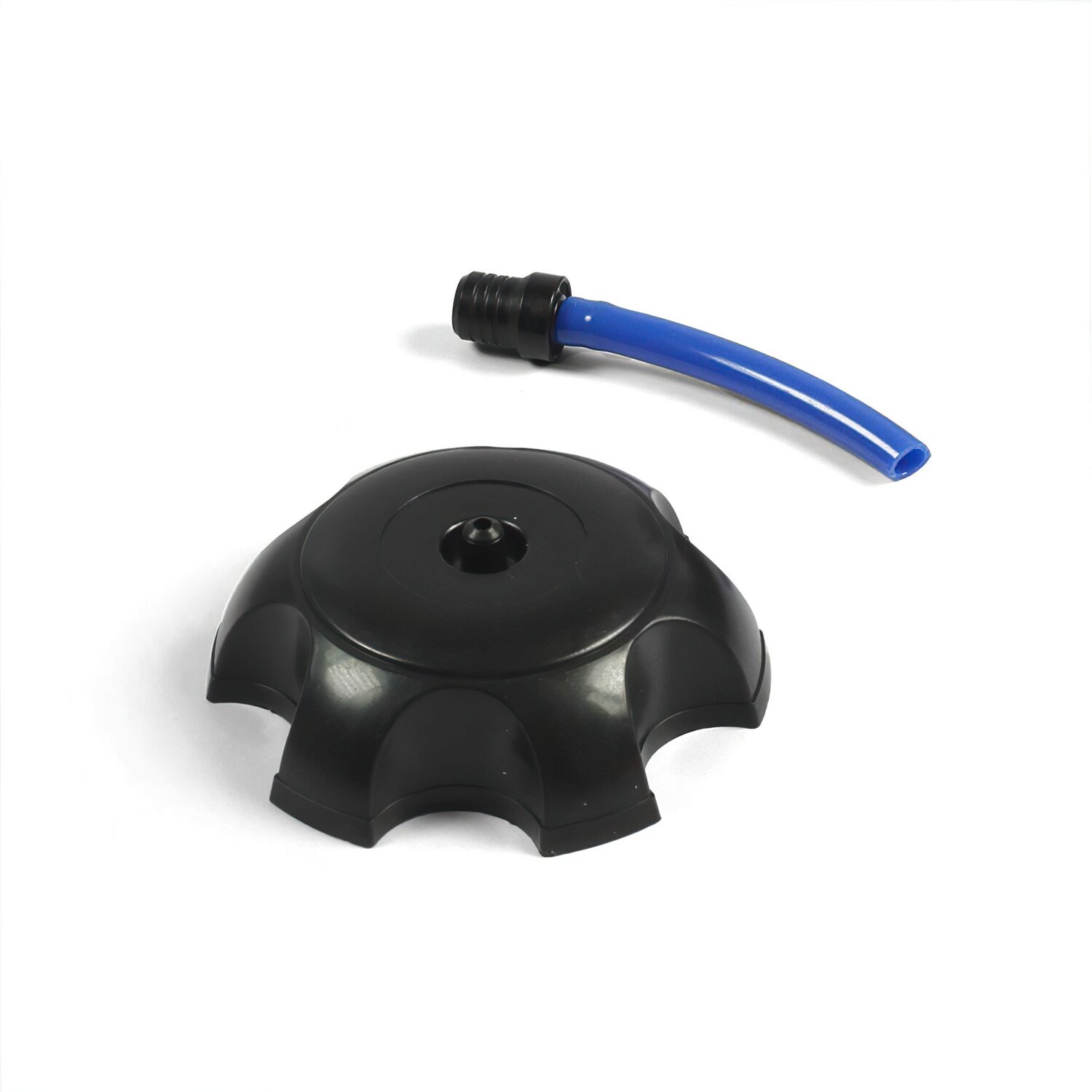 Image of Tankdeckel mit Entlüftungsschlauch blau Pit Bike / Dirt Bike