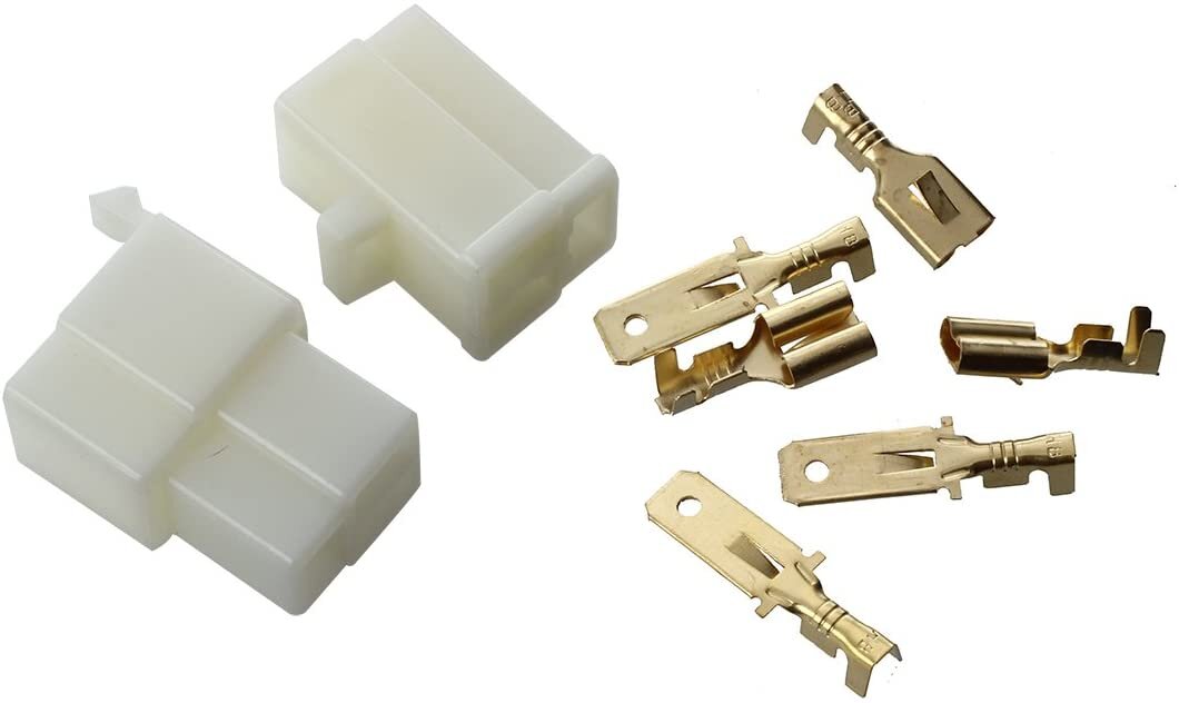 Image of Stecker M/F-Stecker 6,3mm - 3-polig