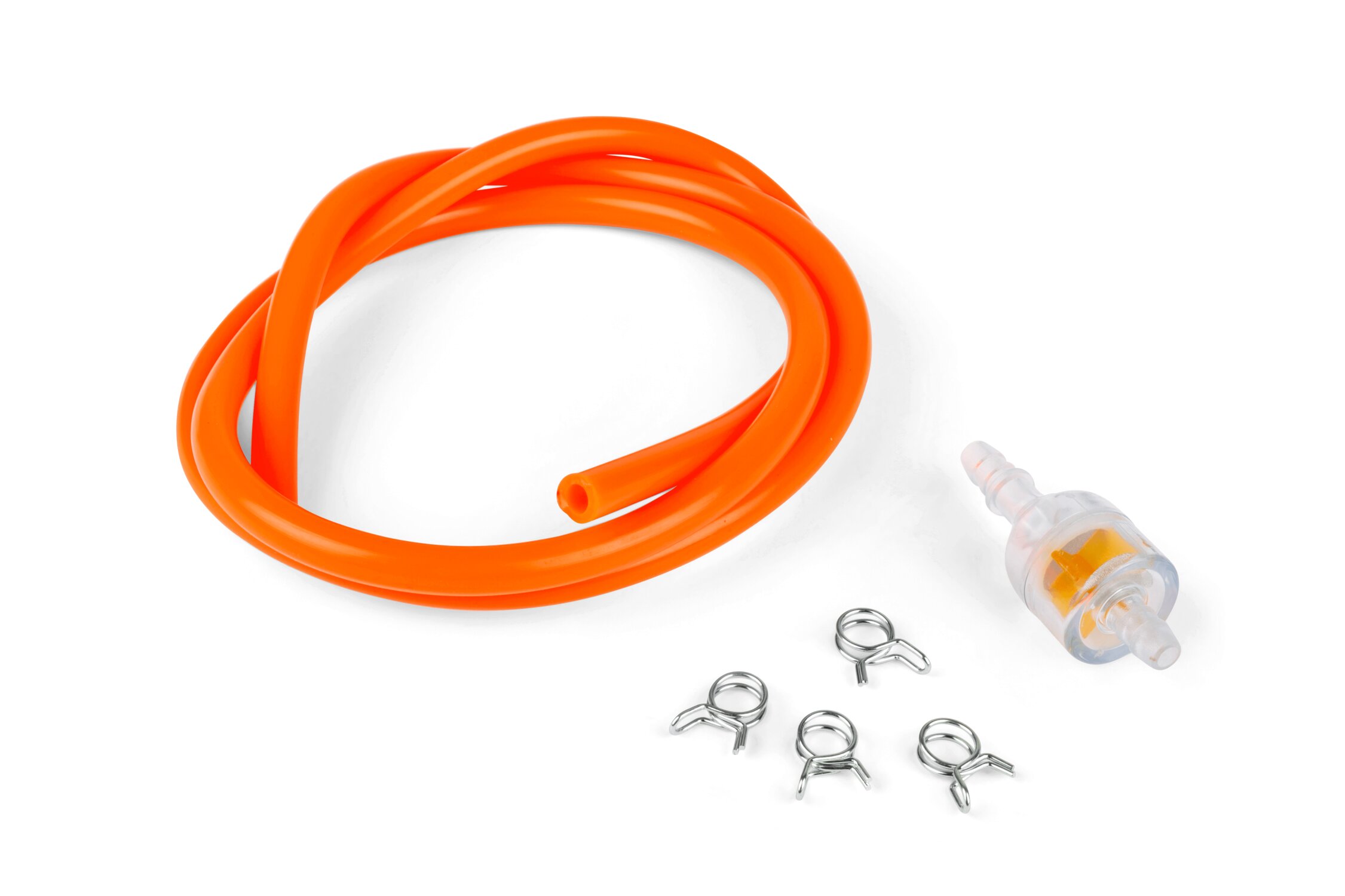 Image of Kit Benzinschlauch + Benzinfilter d.5mm orange