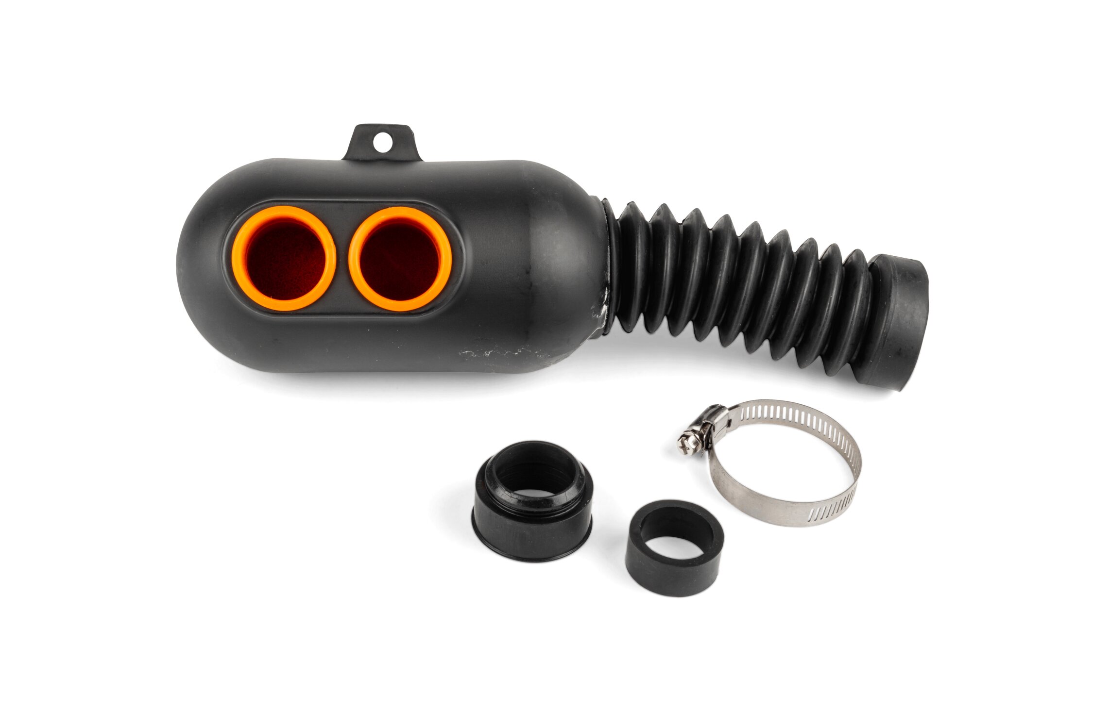 Image of Karting Airbox d.35mm / d.50mm schwarz / orange