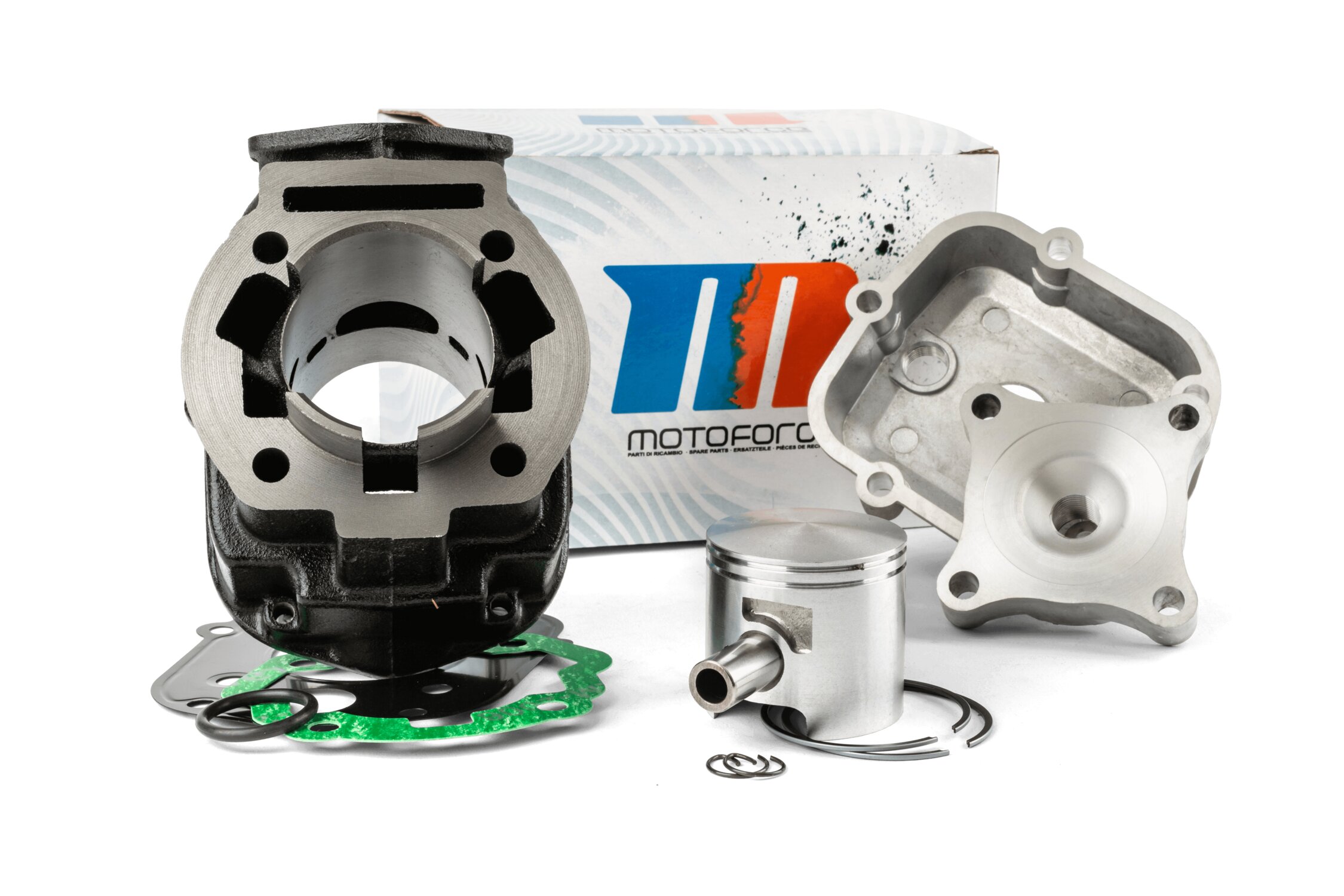 Image of Zylinder Kit MotoForce Racing 70ccm Grauguss Derbi Euro 3 / 4
