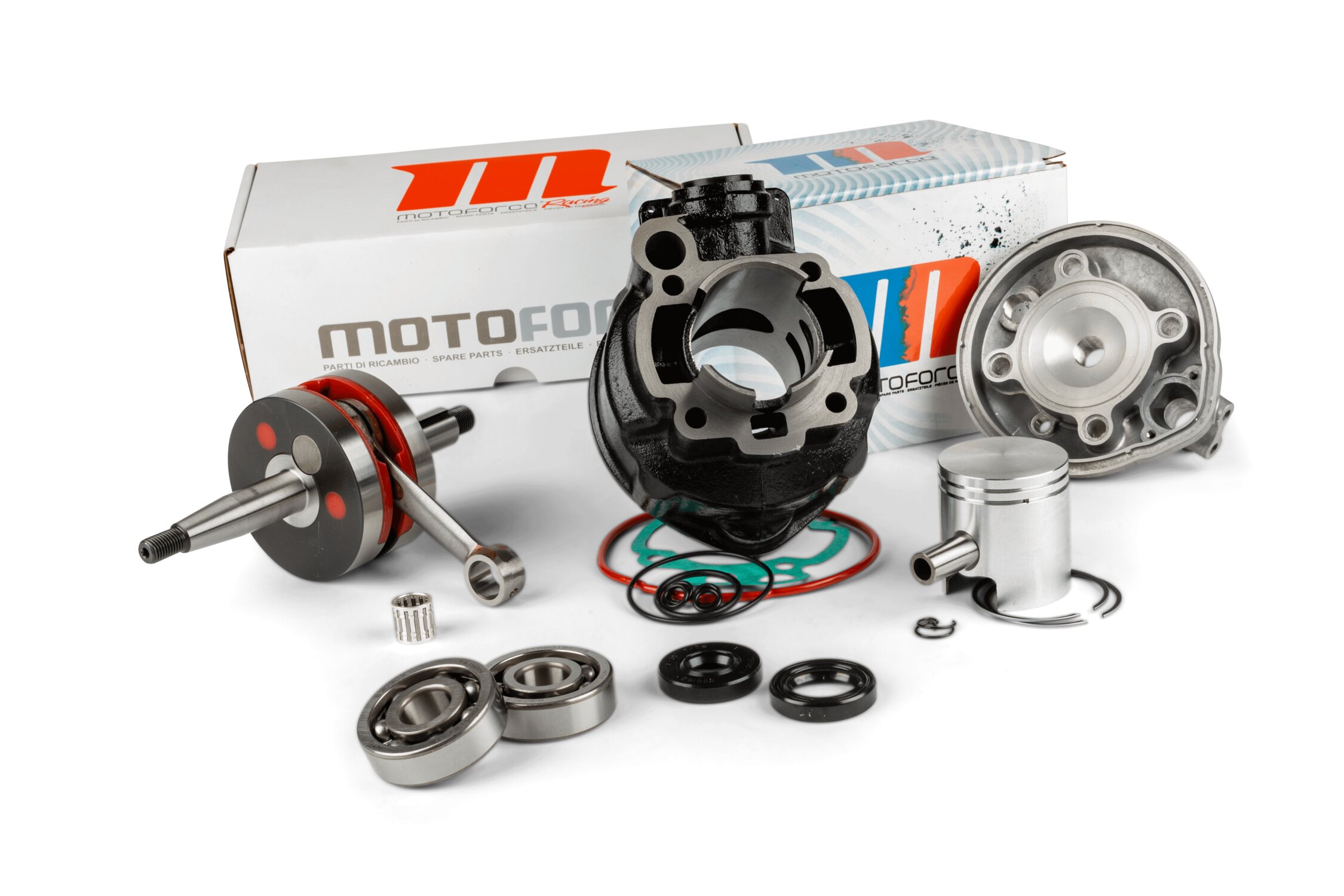 Image of Motorpack Motoforce Racing Zylinder - Kurbelwelle 70ccm Grauguss AM6