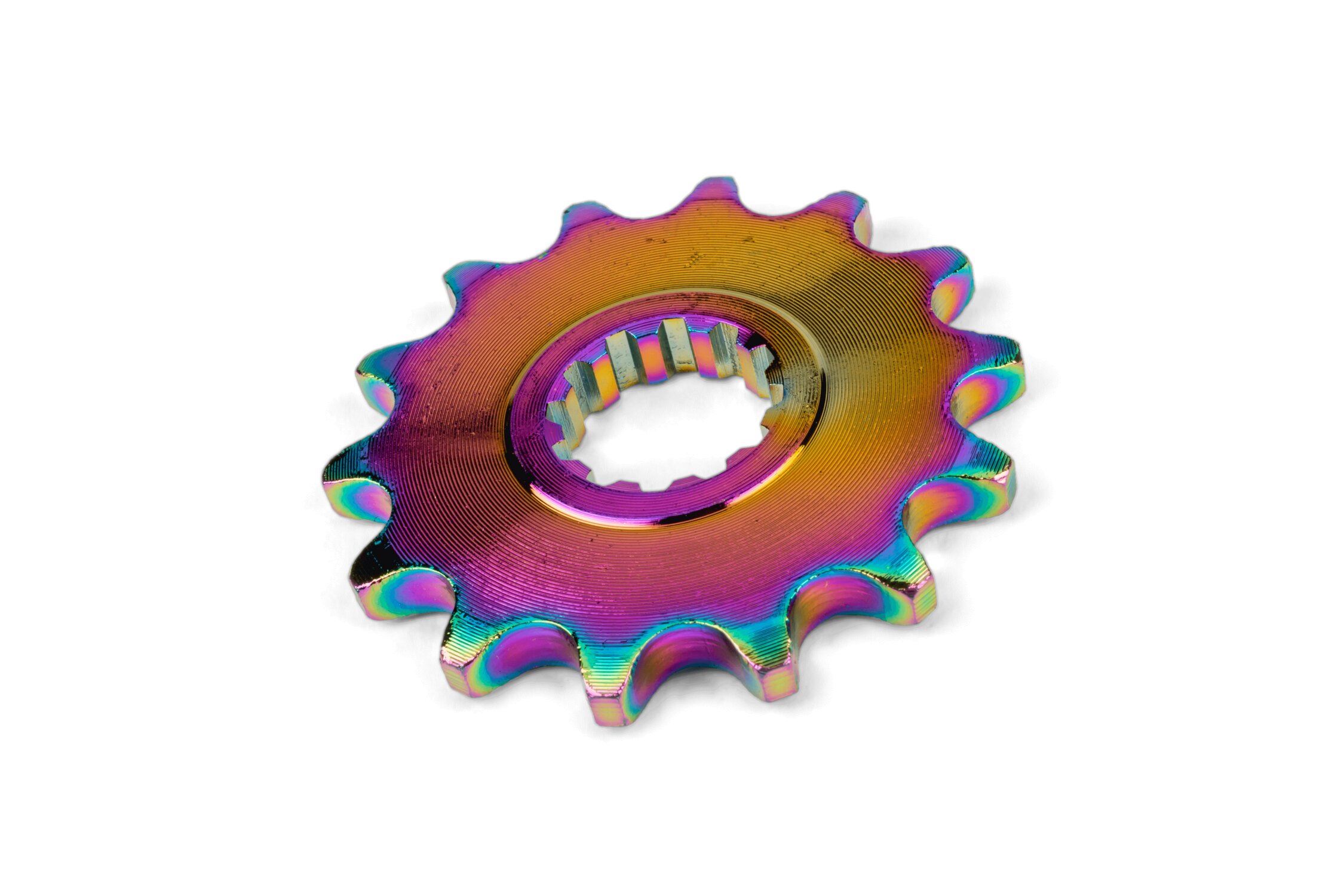 Image of Kettenritzel 14 Zähne 420 MotoForce Racing AM6 Neochrome