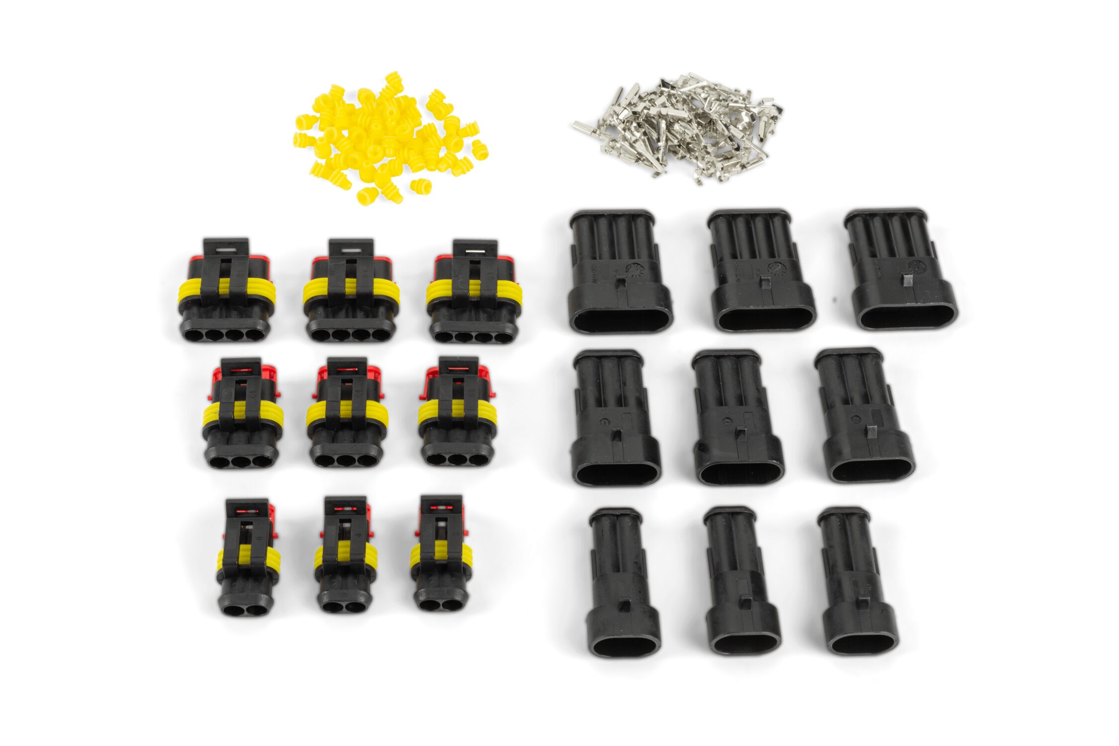 Image of Kit Steckverbinder wasserdicht 3x2 / 3x3 / 3x4 Pins