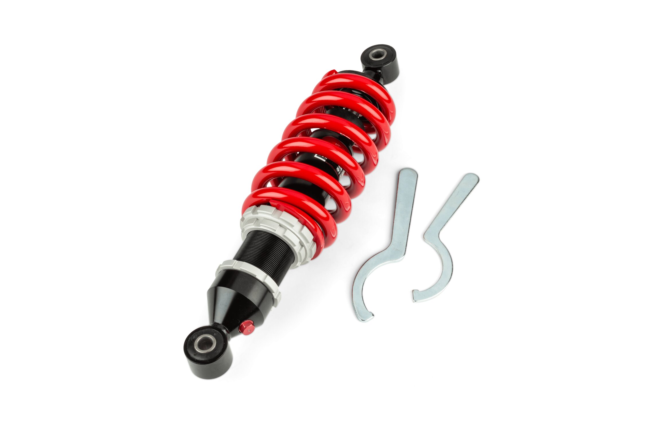 Image of Stoßdämpfer 300mm einstellbar Beta RR / Peugeot XP6 rot