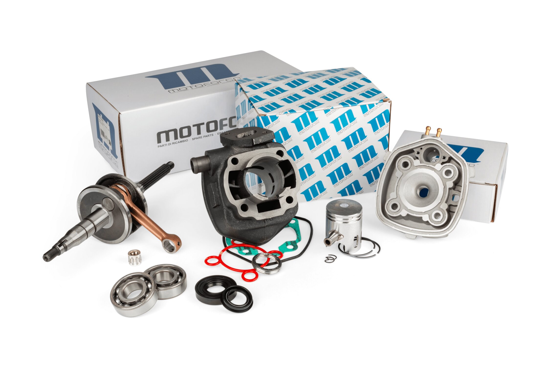 Image of Motorpack Zylinder + Kurbelwelle Motoforce Minarelli liegend LC