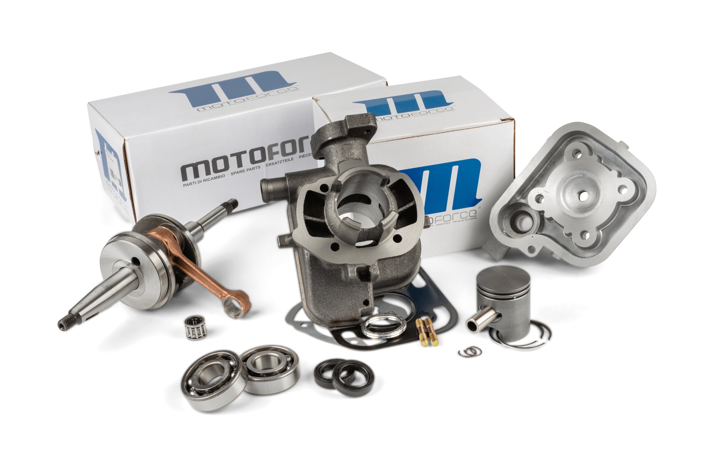 Image of Motorpack Zylinder + Kurbelwelle Motoforce Peugeot liegend LC