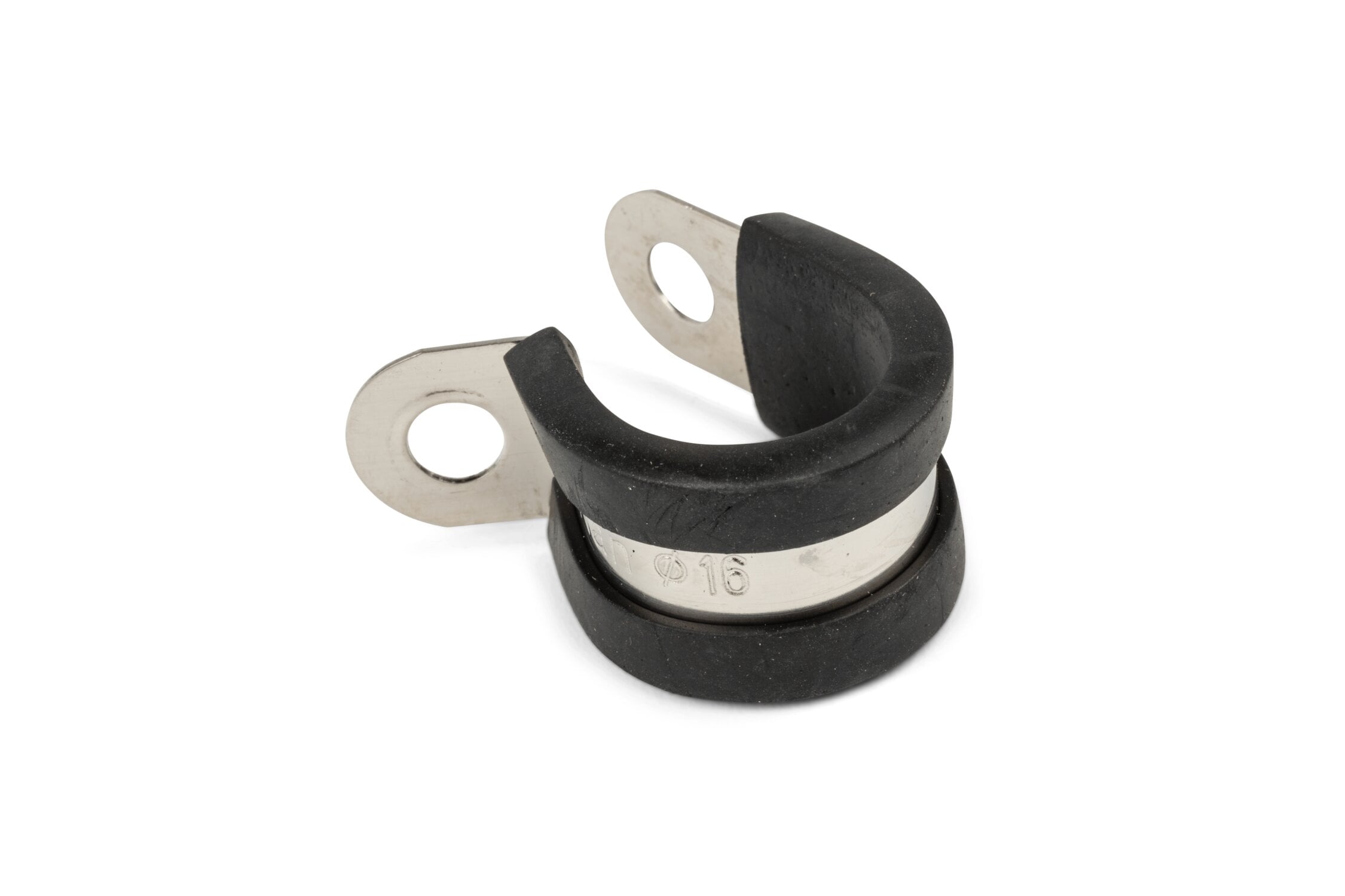 Image of Schlauchschelle mit Gummi 16mm