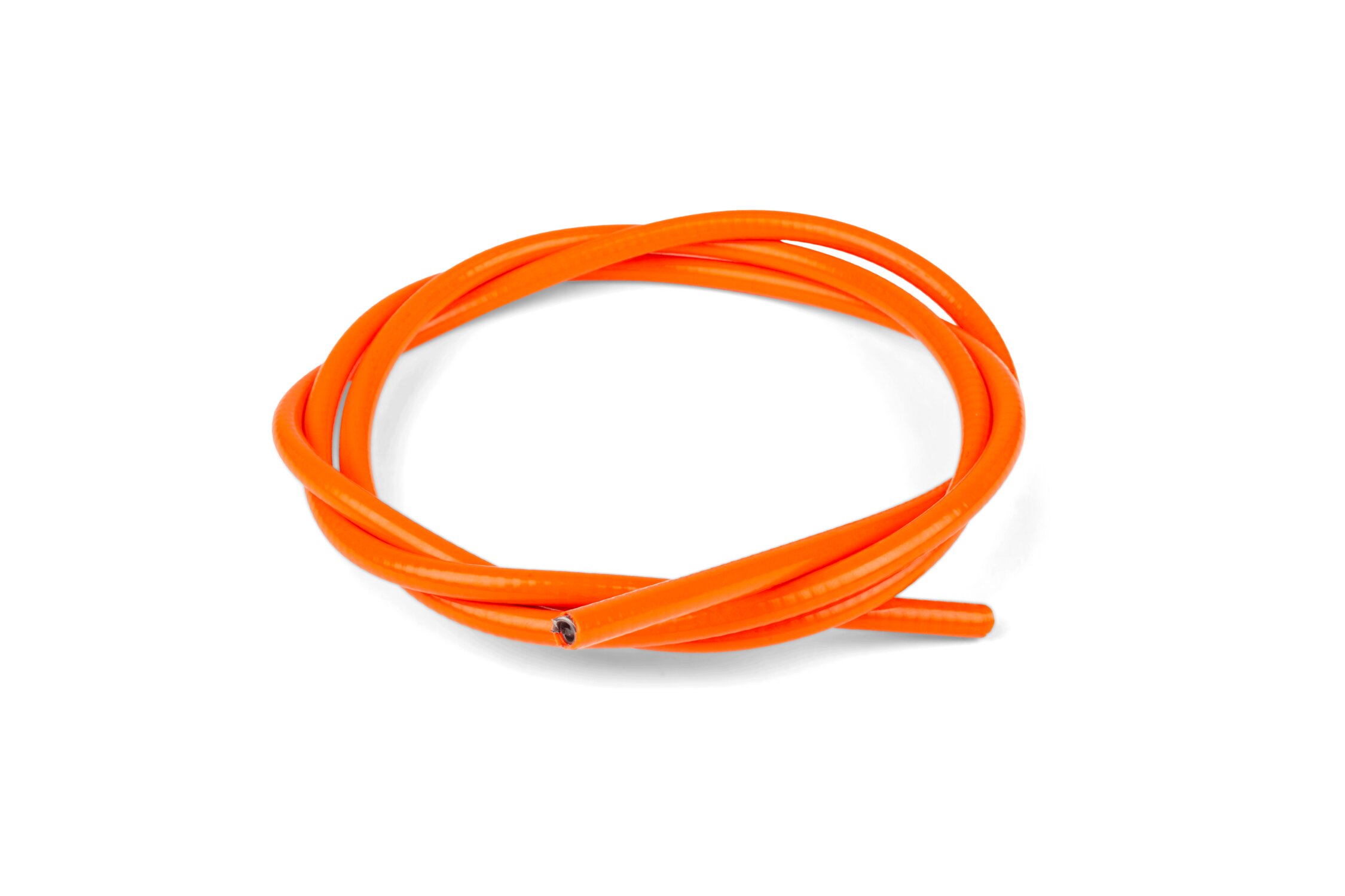 Image of Aussenhülle Gaszug 5mm orange - 3 Meter