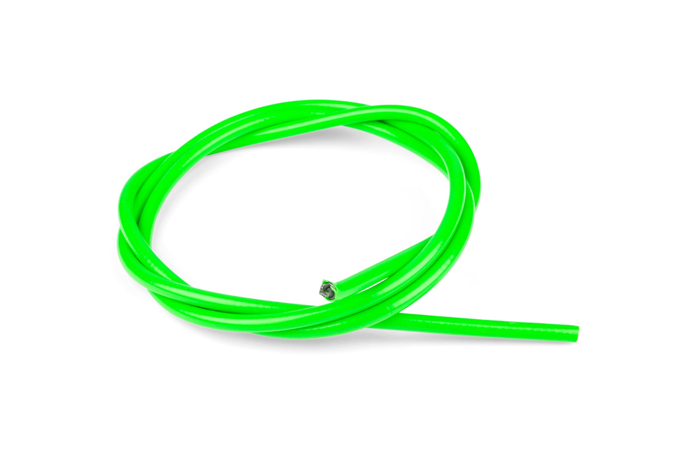 Image of Aussenhülle Gaszug 5mm grün - 20 Meter