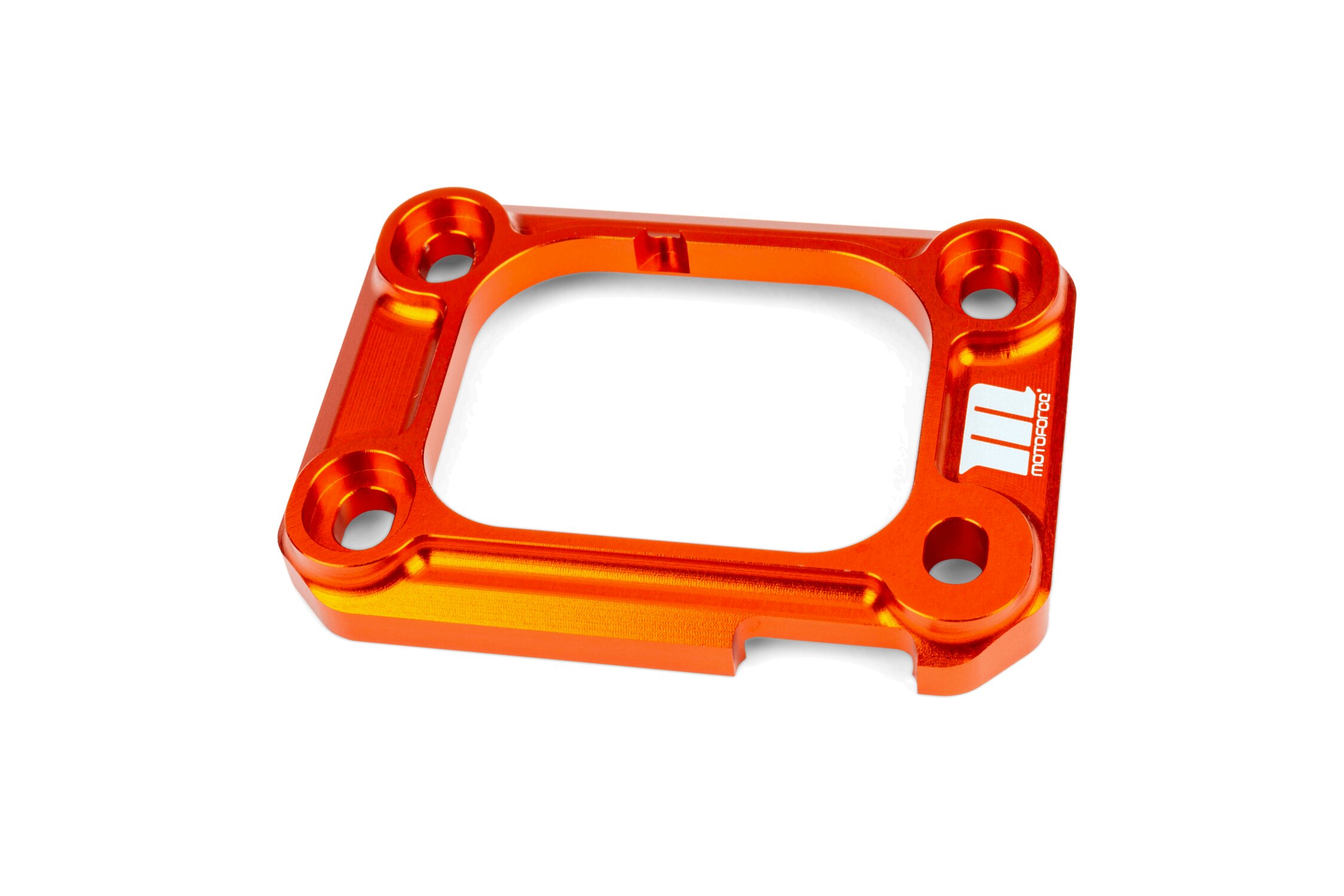 Image of Halteplatte Ansaugstutzen Motoforce Racing AM6 / Derbi orange