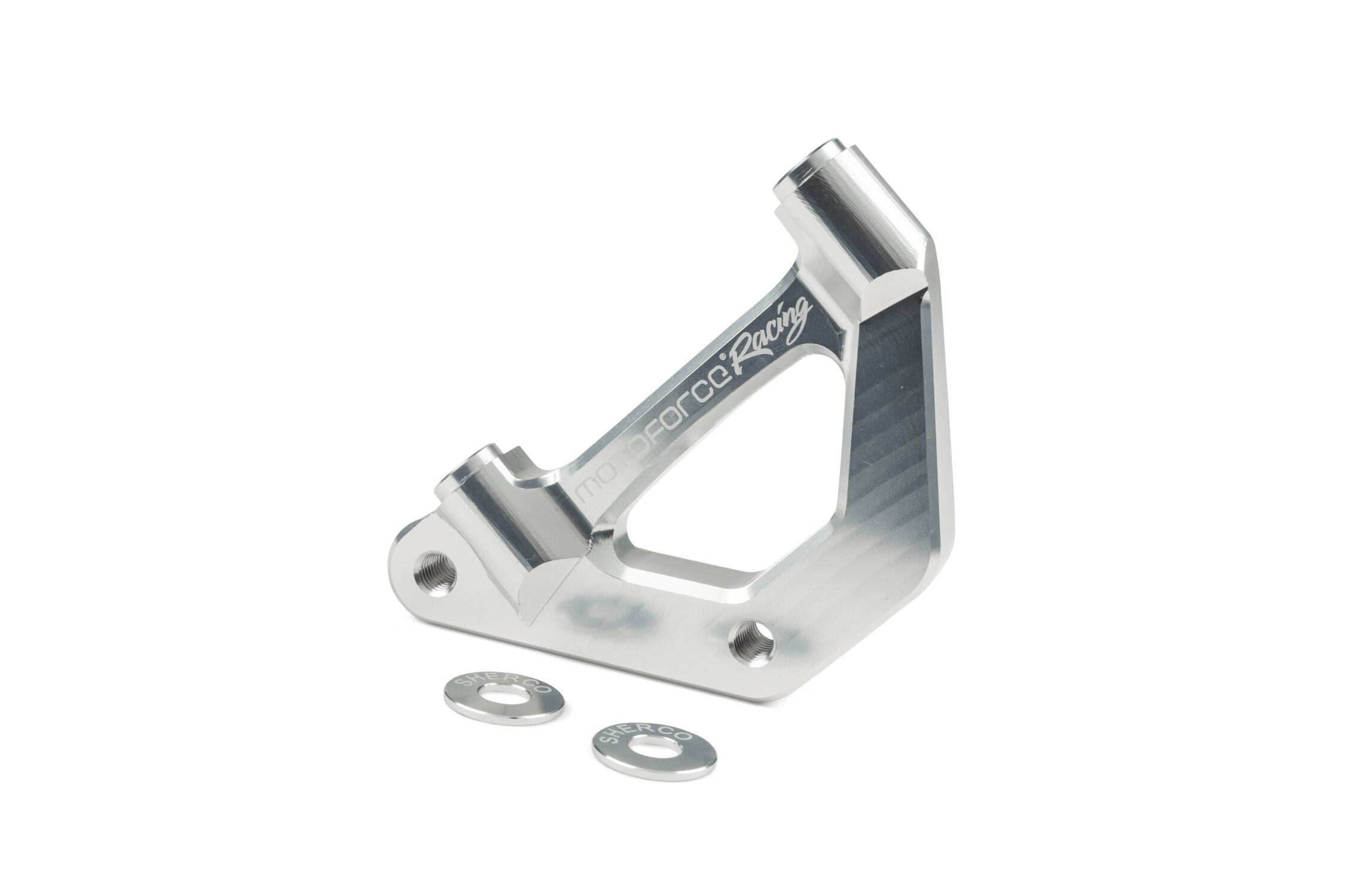 Image of Adapter 4-Kolben Bremssattel MotoForce Racing Alu Schaltmoped