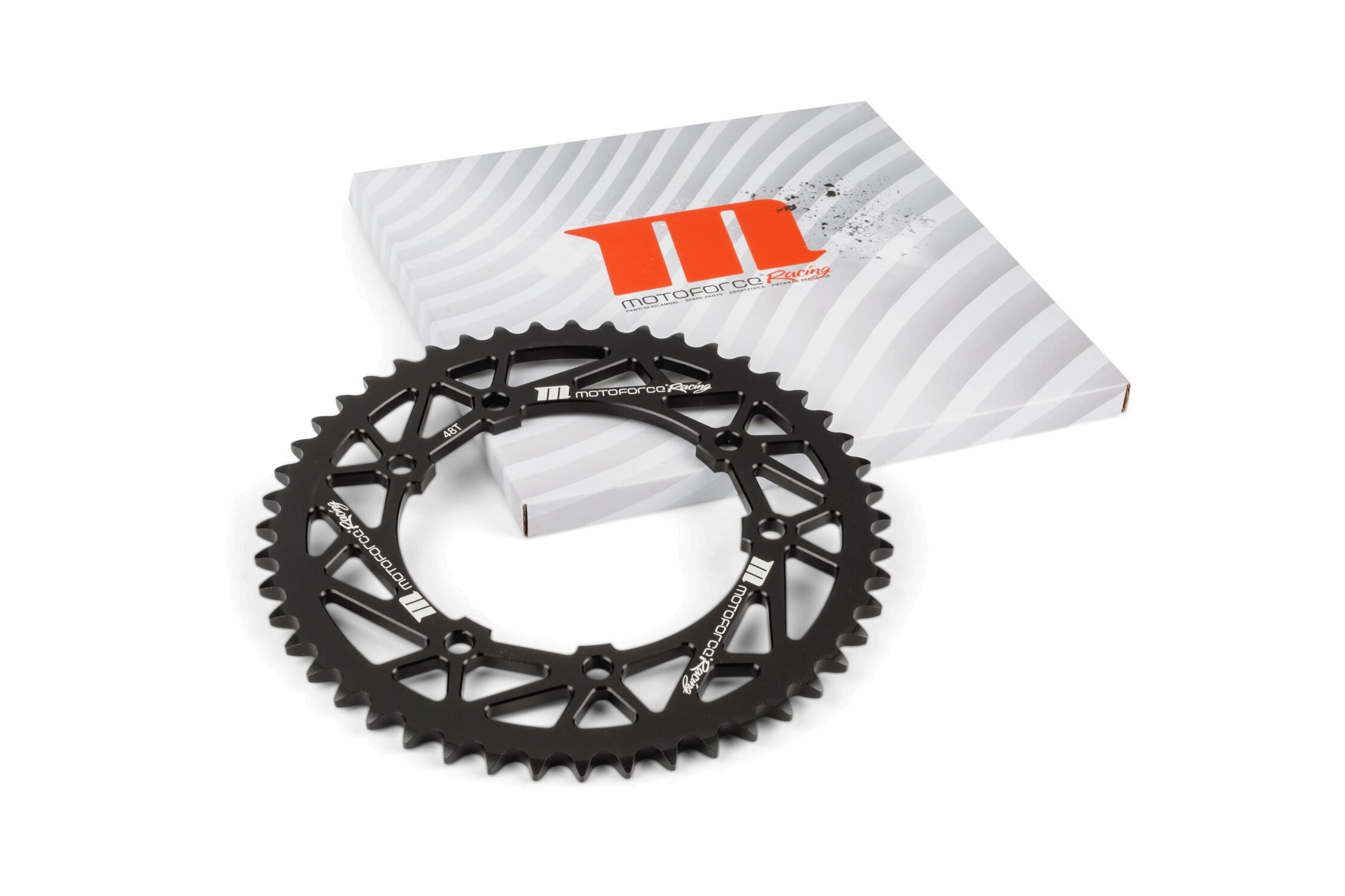 Image of Kettenrad Z48 420 MotoForce Racing Rieju MRT Alu Schwarz