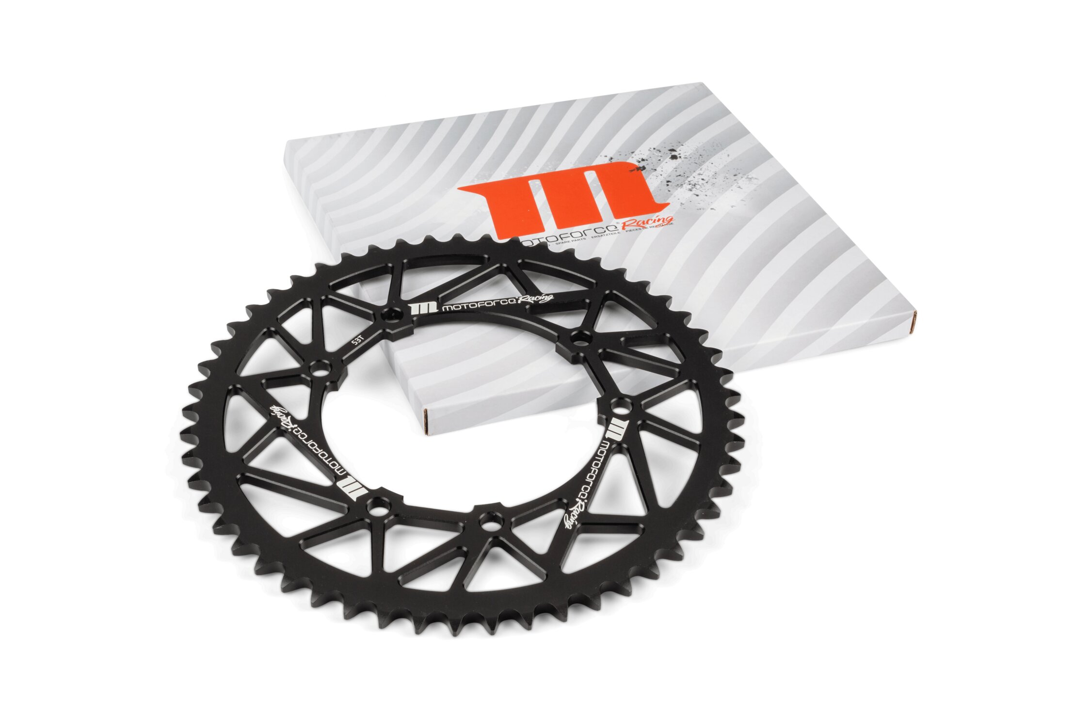 Image of Kettenrad Z53 / 420 MotoForce Racing Alu Schwarz Senda / MRT / DT50