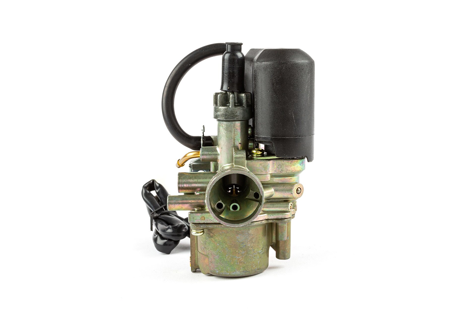 Image of Vergaser 12mm mit E-Choke Motoforce Peugeot stehend