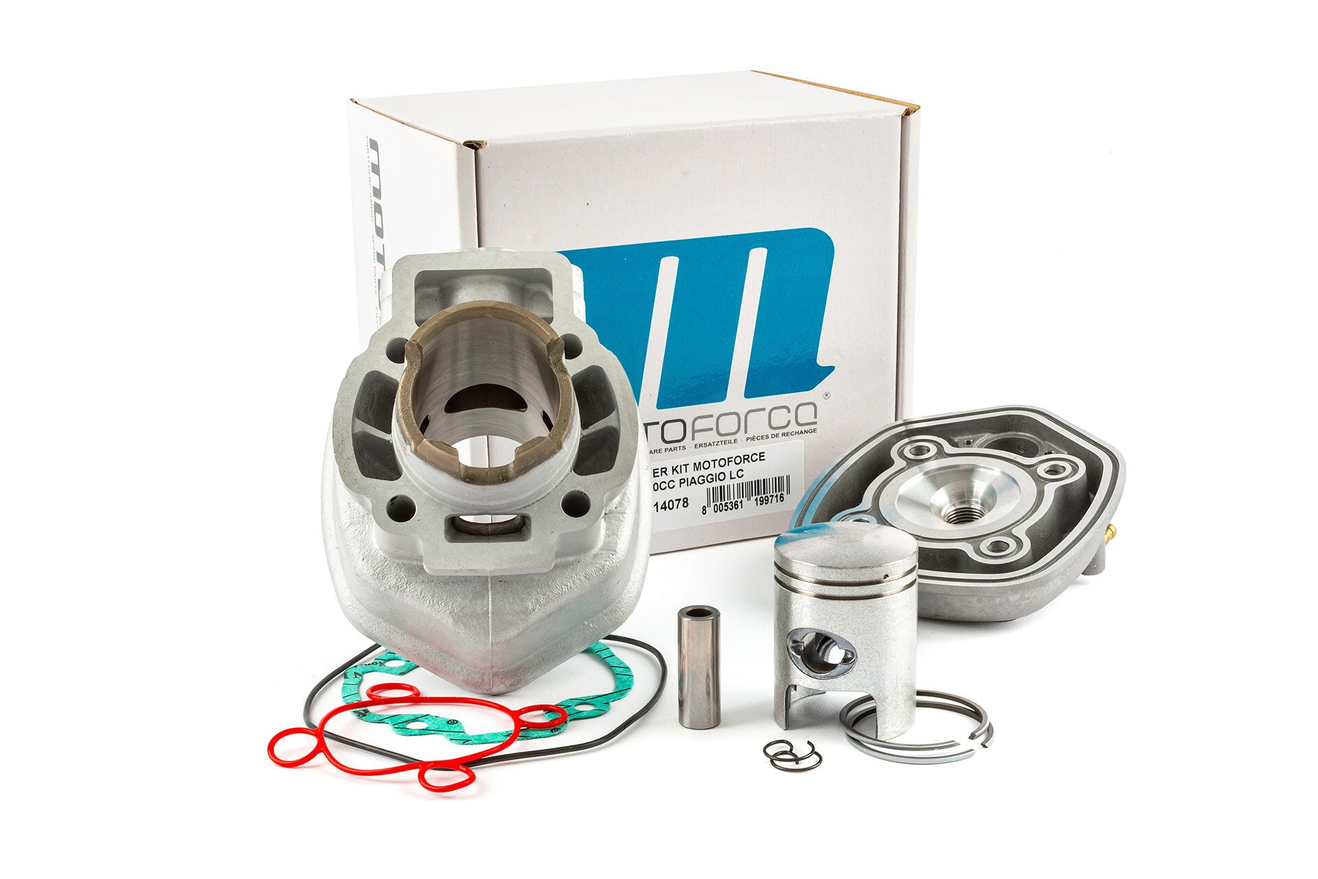 Zylinder Kit Alu 50ccm Piaggio LC