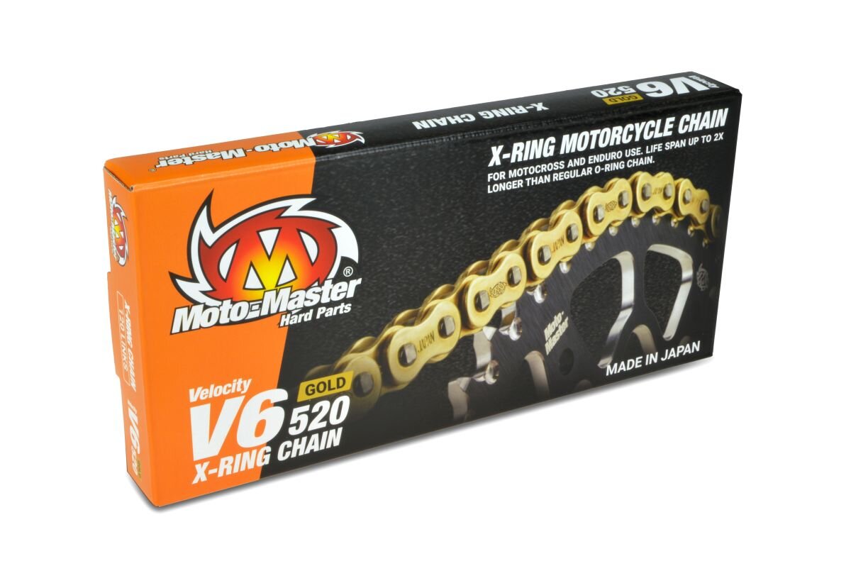 Image of Kette Moto Master X-Ring V6-520G 120 Glieder (press links)