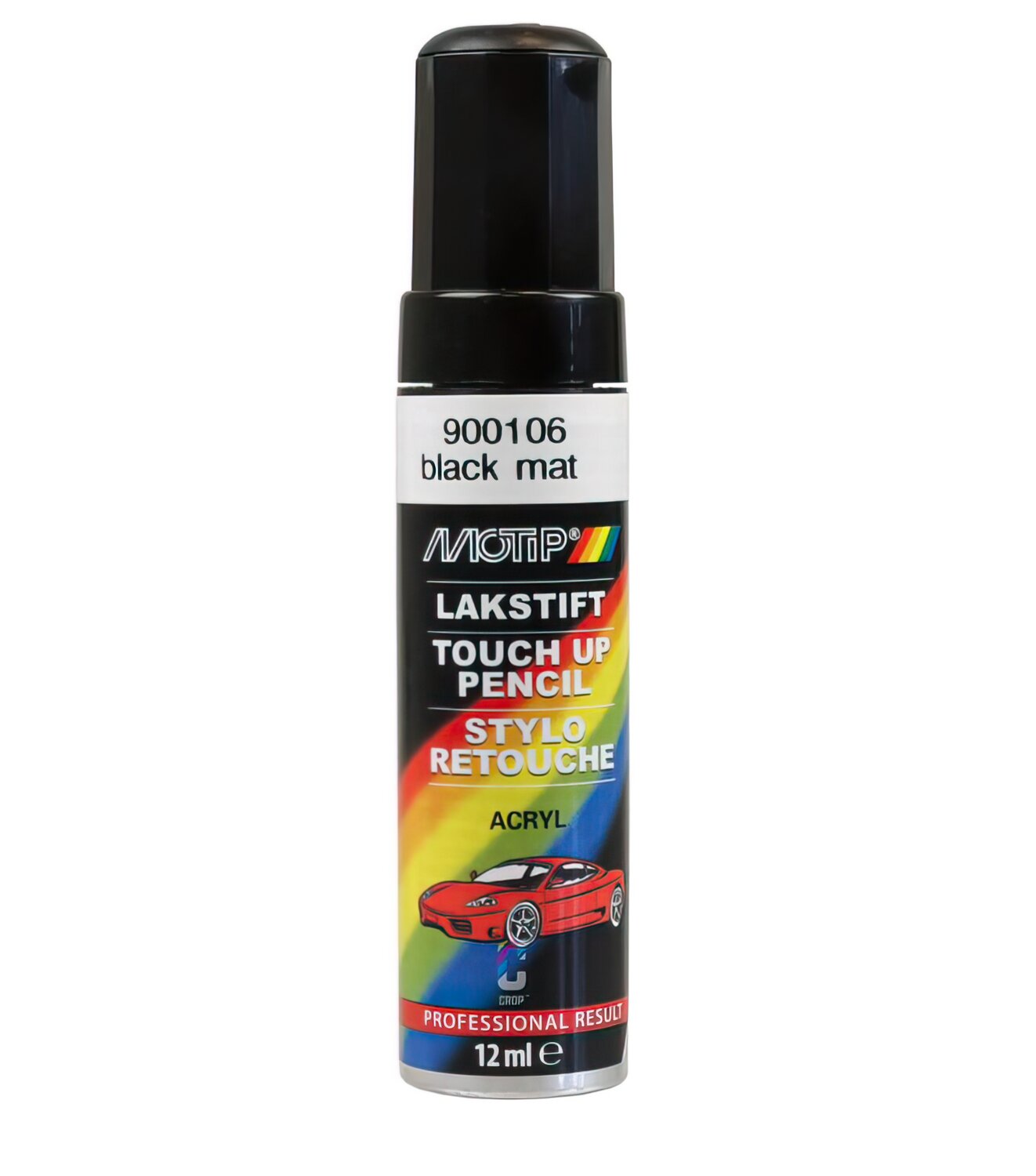 Image of Lackstift Motip schwarz matt 12ml