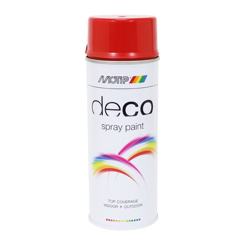 Image of Sprühlack Motip Nitro glänzend feuerrot 400ml