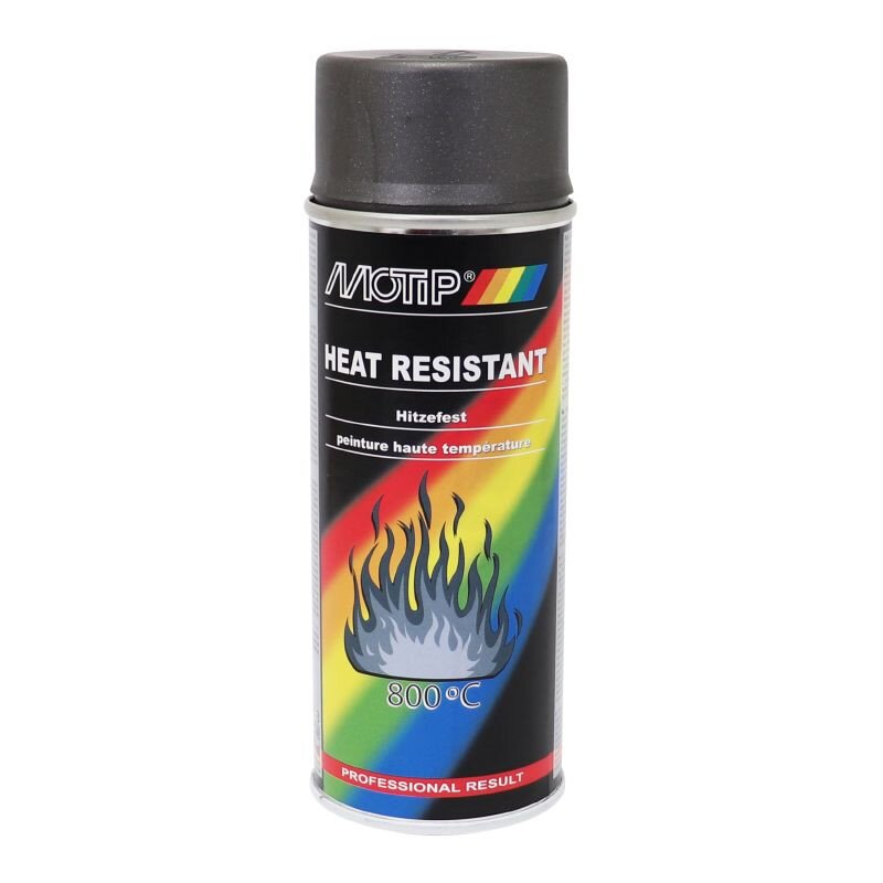 Image of Sprühlack hitzefest 800° Motip anthrazit 400ml