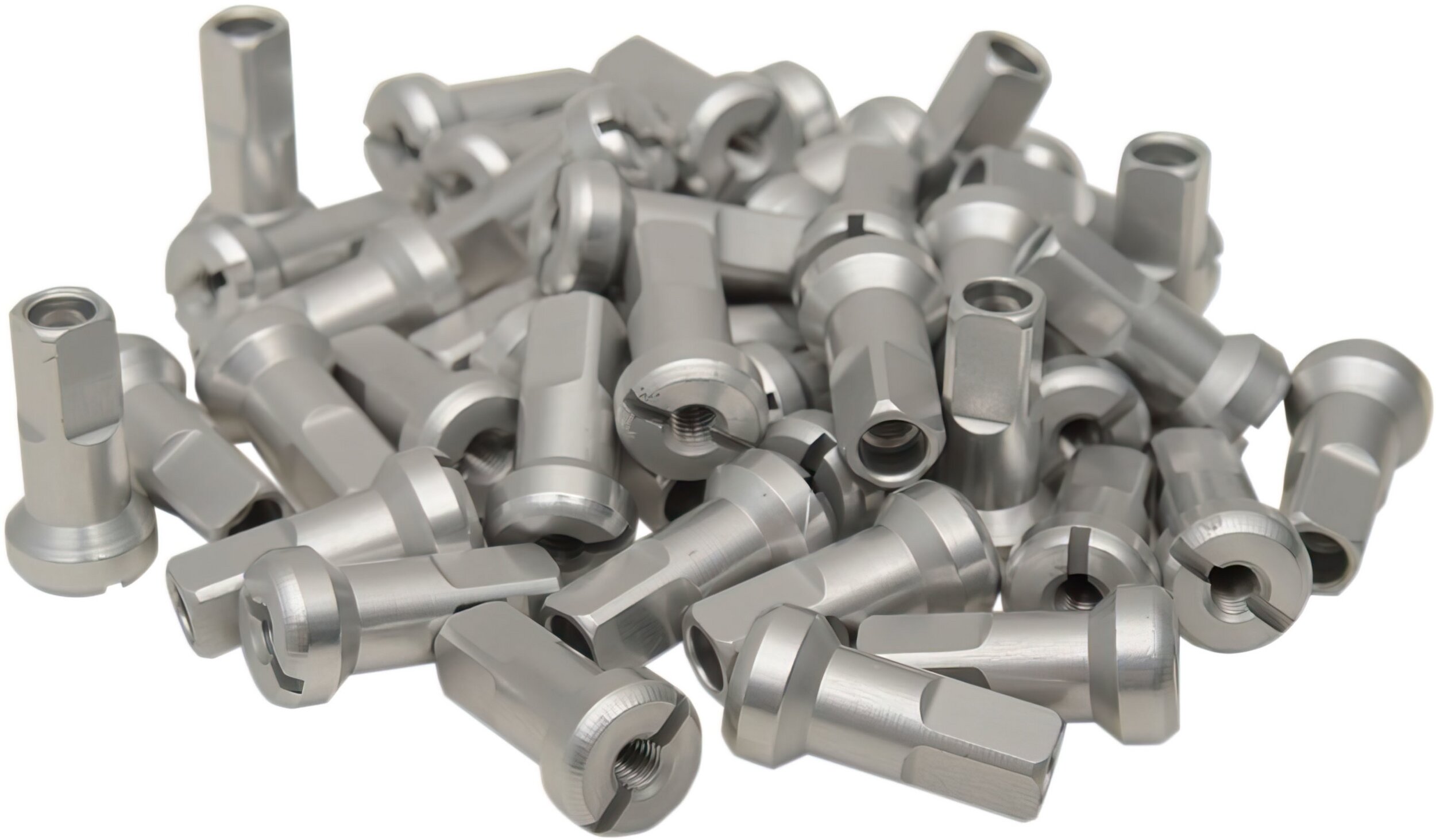 Image of Speichennippel (x36) MX1 8 mm silber
