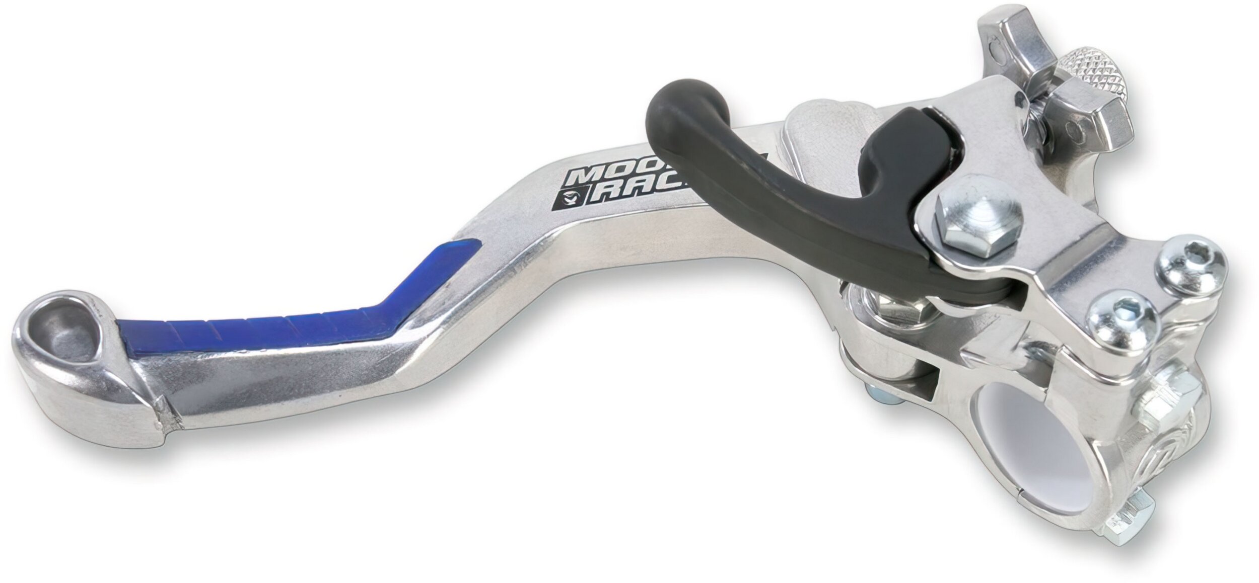 Image of Kupplungsarmatur mit Hebel Shorty gummiert EZ3 Alu blau