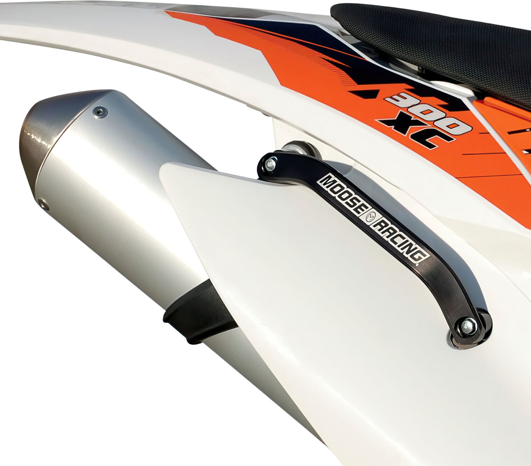 Image of Haltegriff Alu 6061-T6 schwarz Moose Racing KTM SX / SX-F