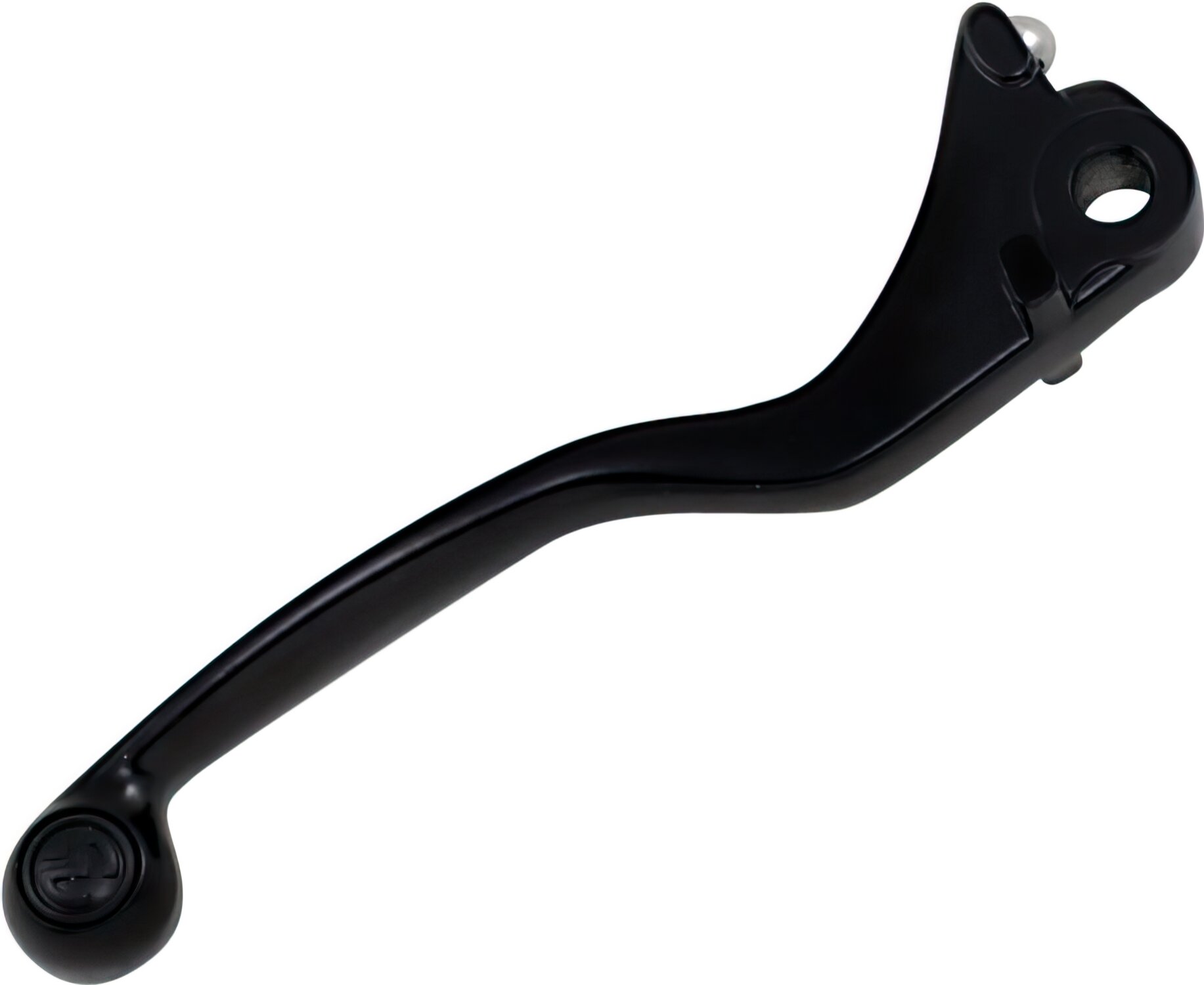 Image of Bremshebel poliert schwarz Moose Racing CR 80