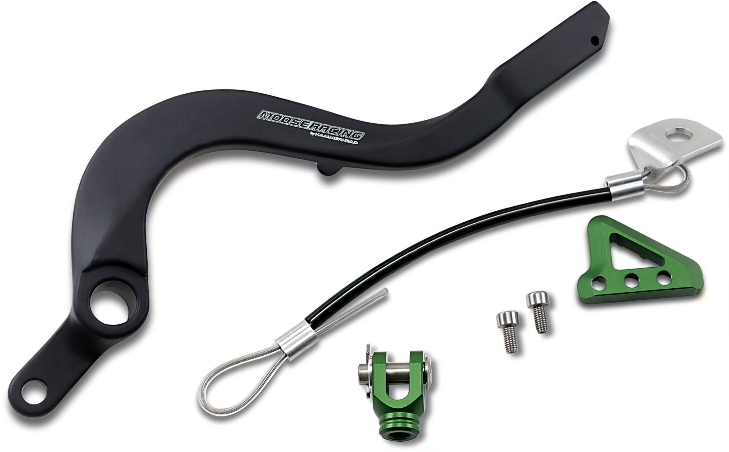 Image of Bremspedal Alu Moose Racing KXF 450 grün