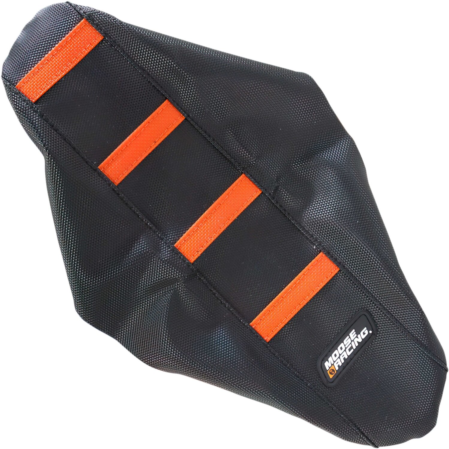 Image of Sitzbezug Ribbed Moose Racing KTM SX 50 schwarz / orange