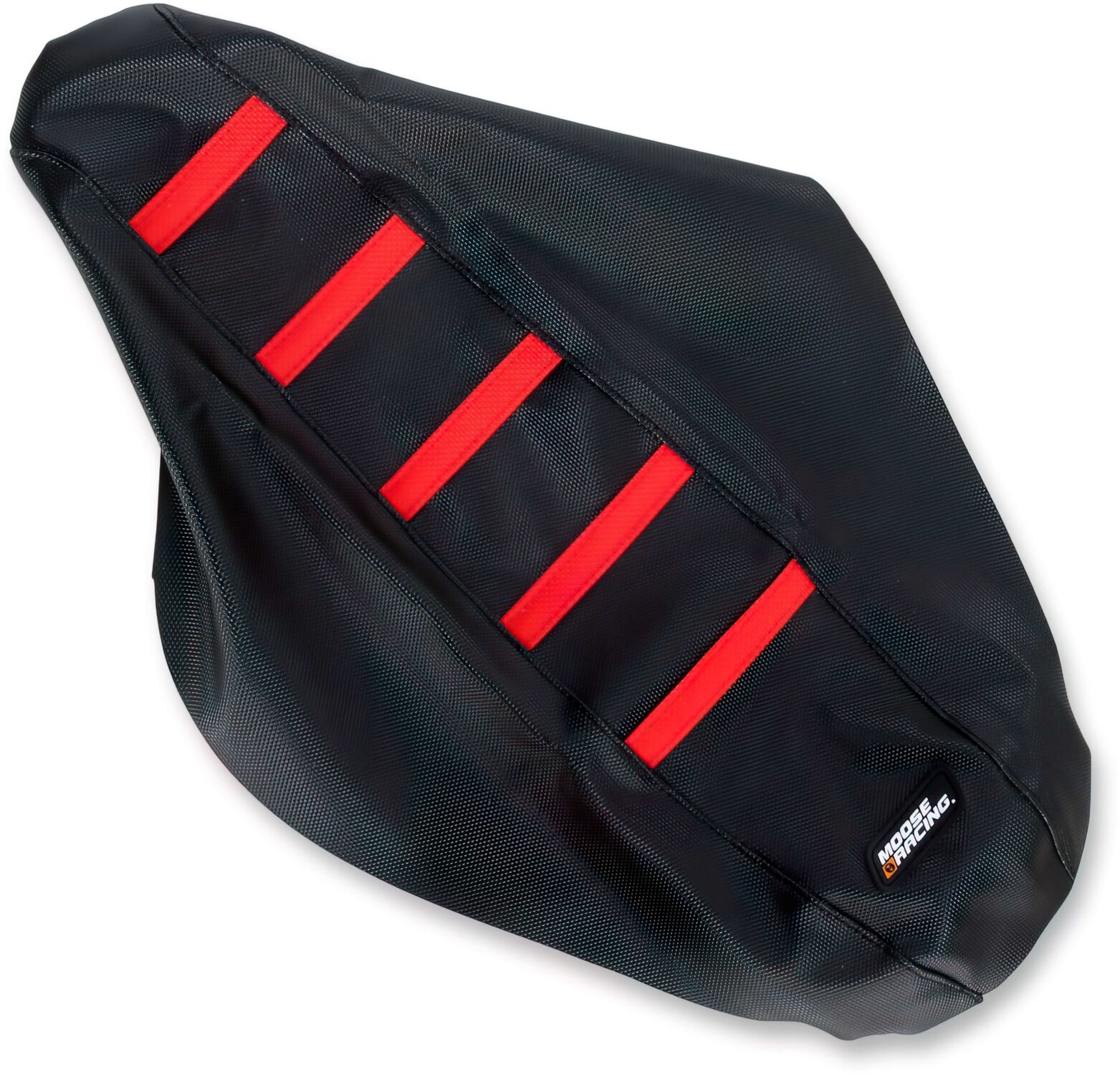 Image of Sitzbezug gerippt Moose Racing CRF 250 / 450 schwarz / rot 2017-2020