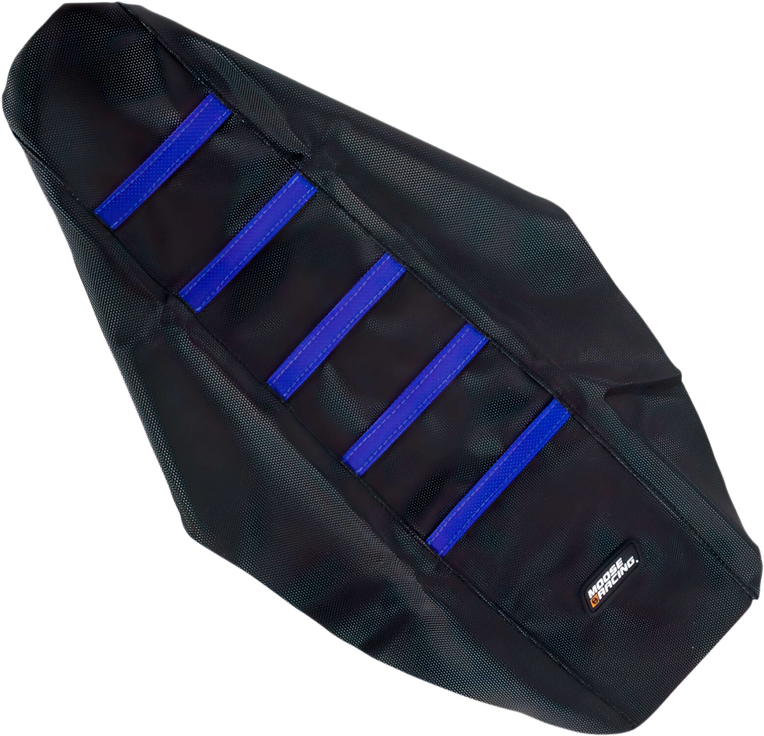 Image of Sitzbezug gerippt Moose Racing YZF 250 / 450 schwarz / blau 2006-2009