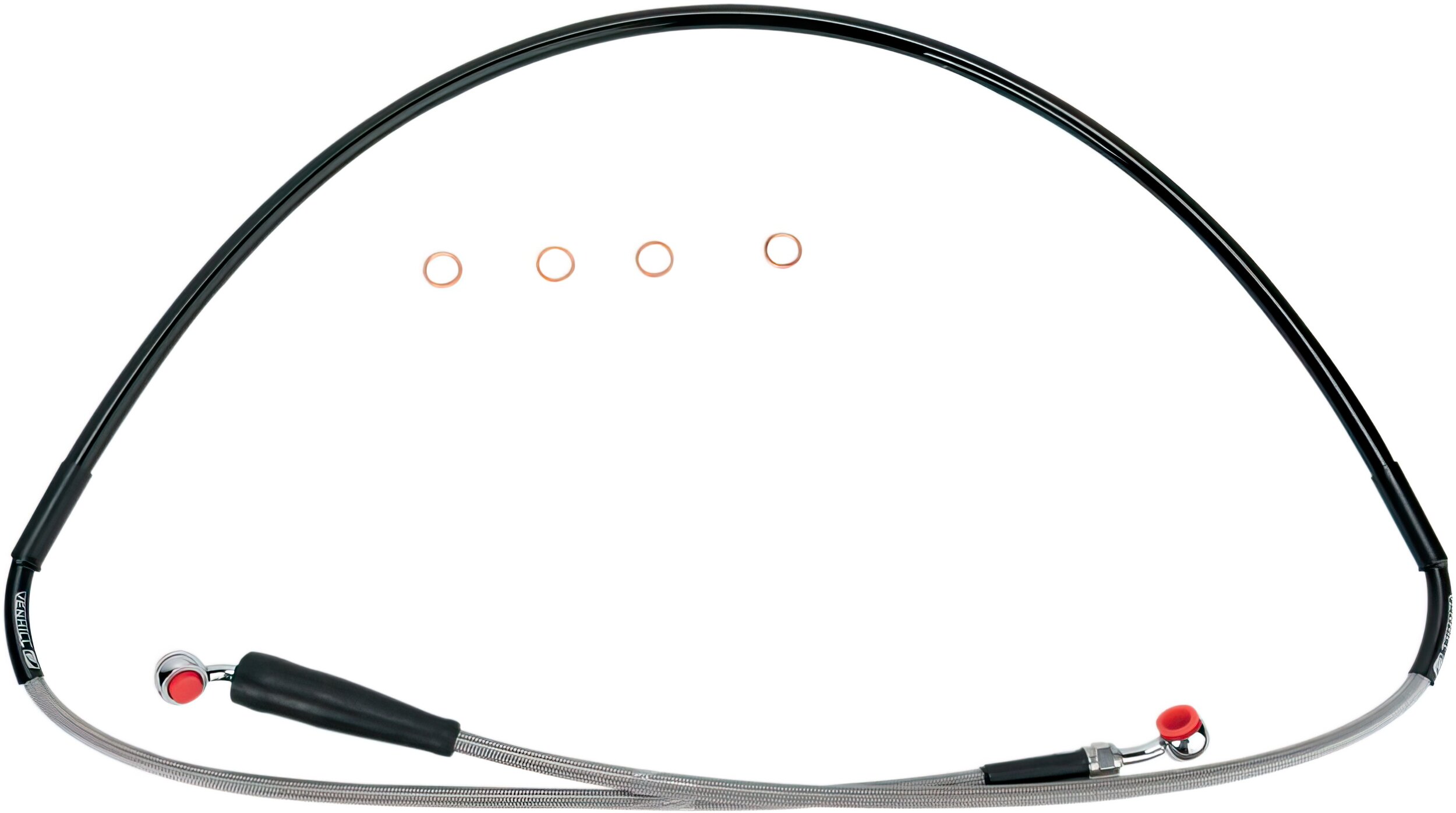Image of Bremsleitung vorn Stahlflex Moose Racing DR-Z 400 SM