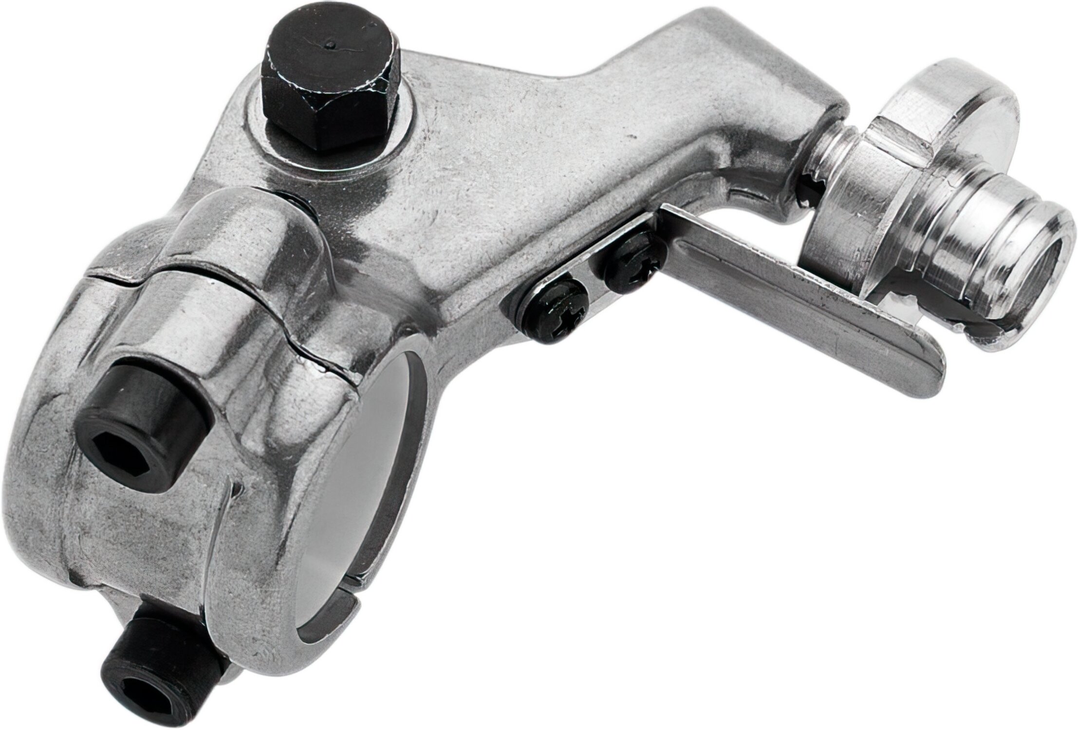 Image of Halterung Kupplungsarmatur EZ-Adjust Alu poliert Moose Racing CR 125 / 250