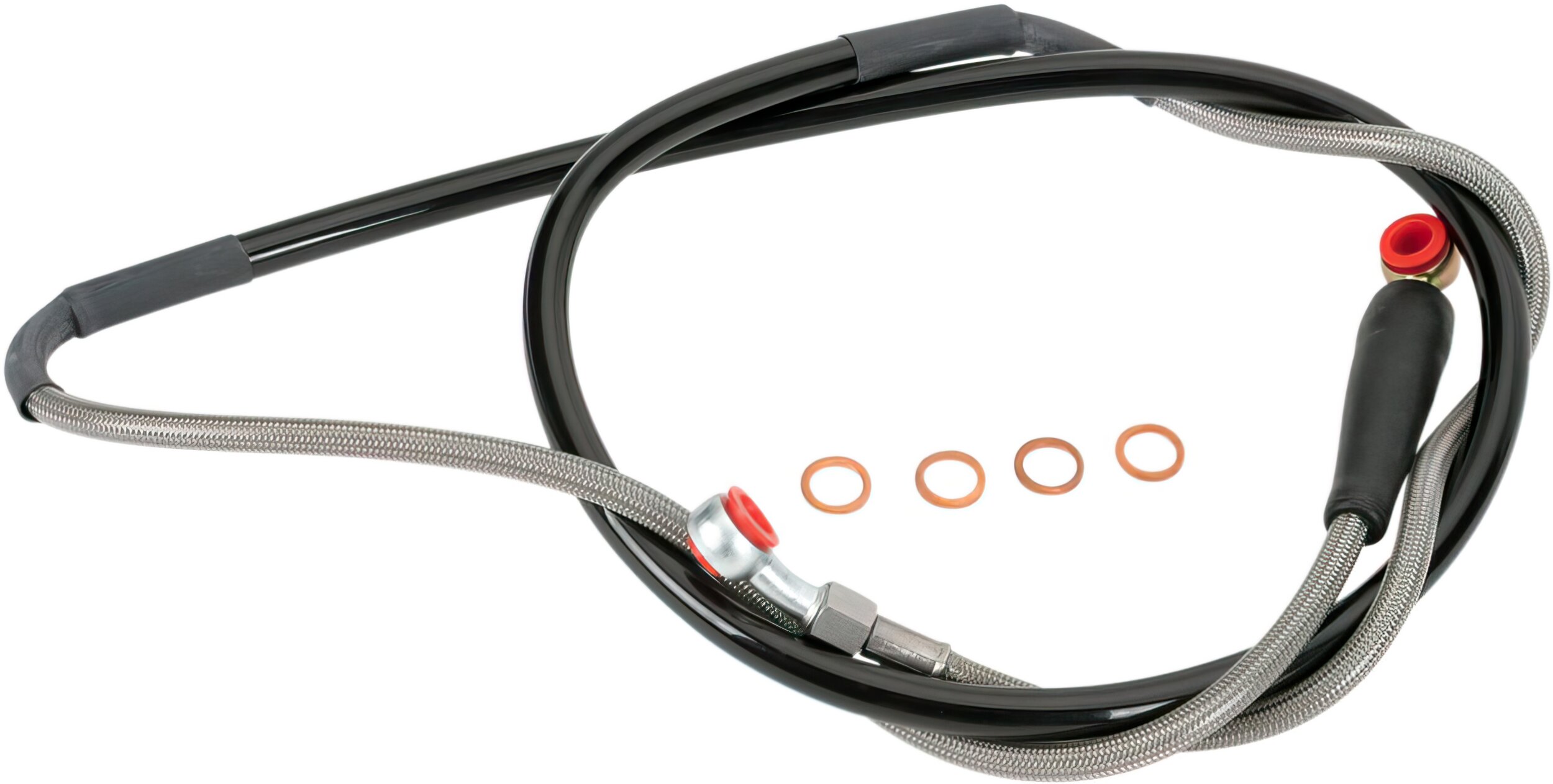 Image of Bremsleitung vorn Stahlflex Moose Racing Yamaha 125 - 450