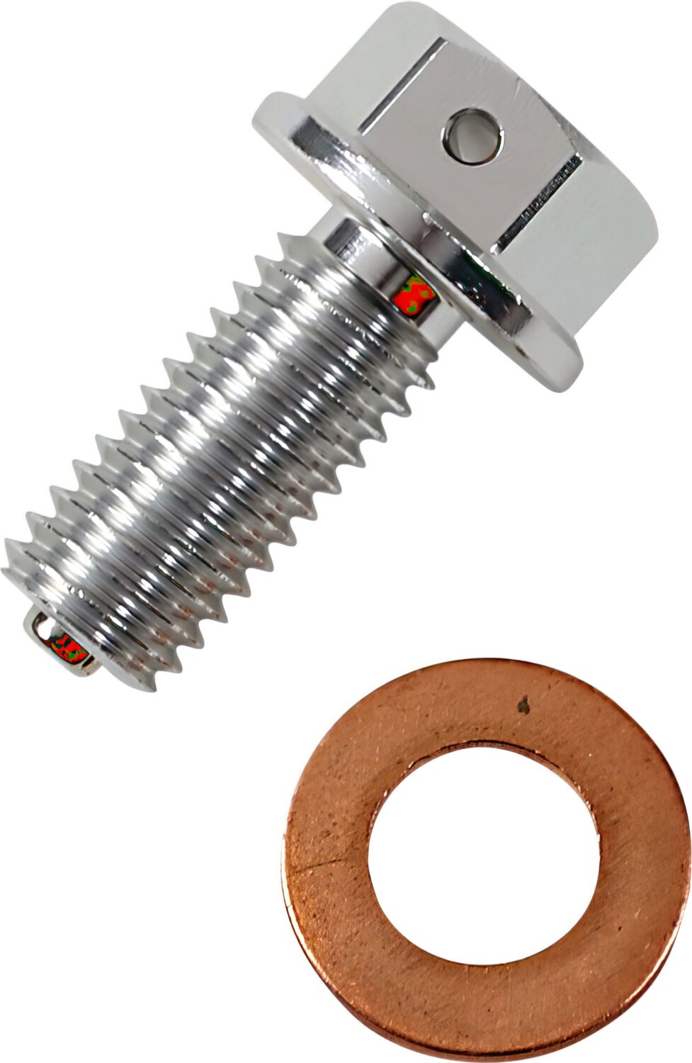 Image of Ölablassschraube magnetisch Moose Racing KLX 450 silber