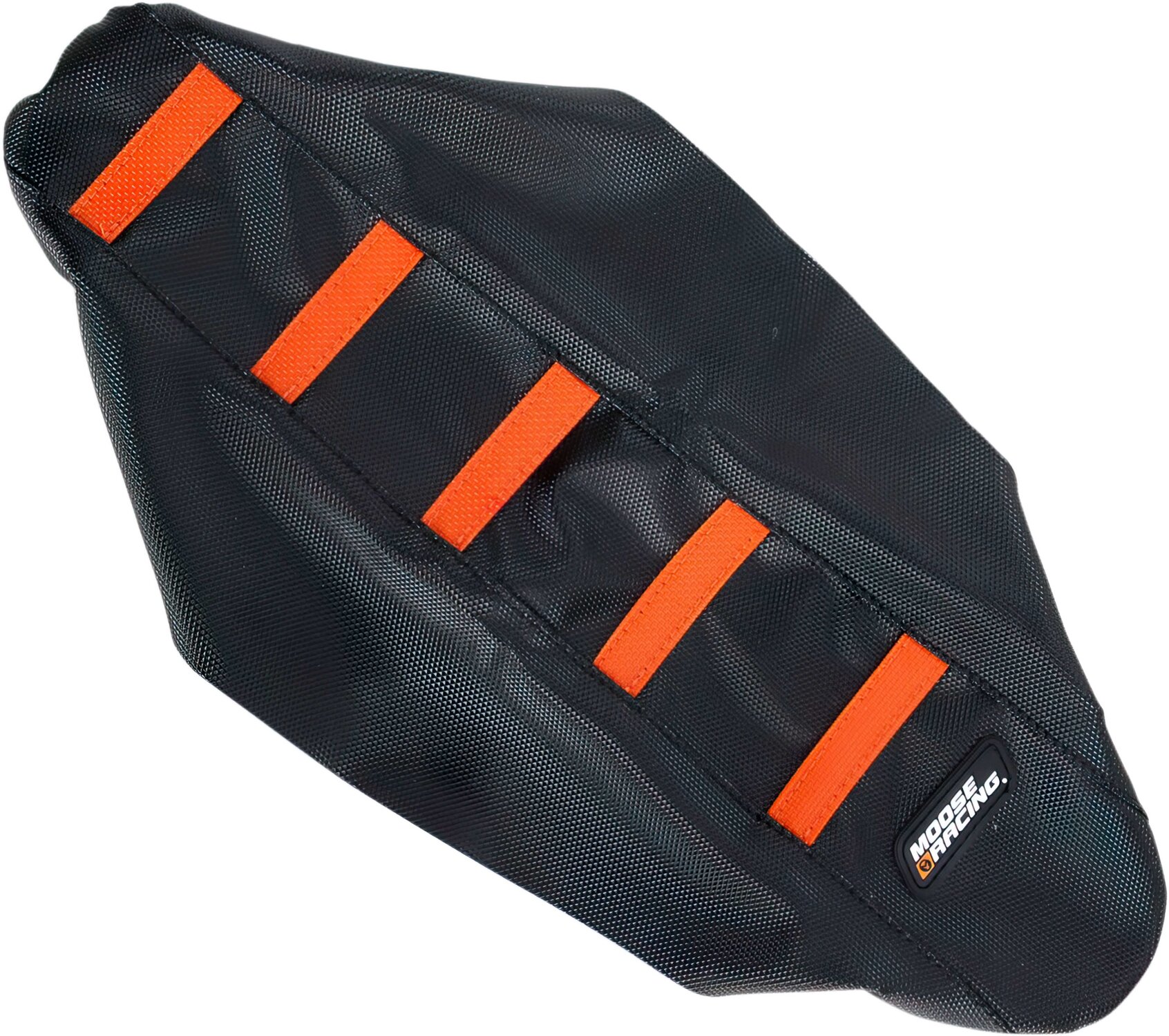 Image of Sitzbezug Ribbed Moose Racing KTM SX 65 schwarz / orange