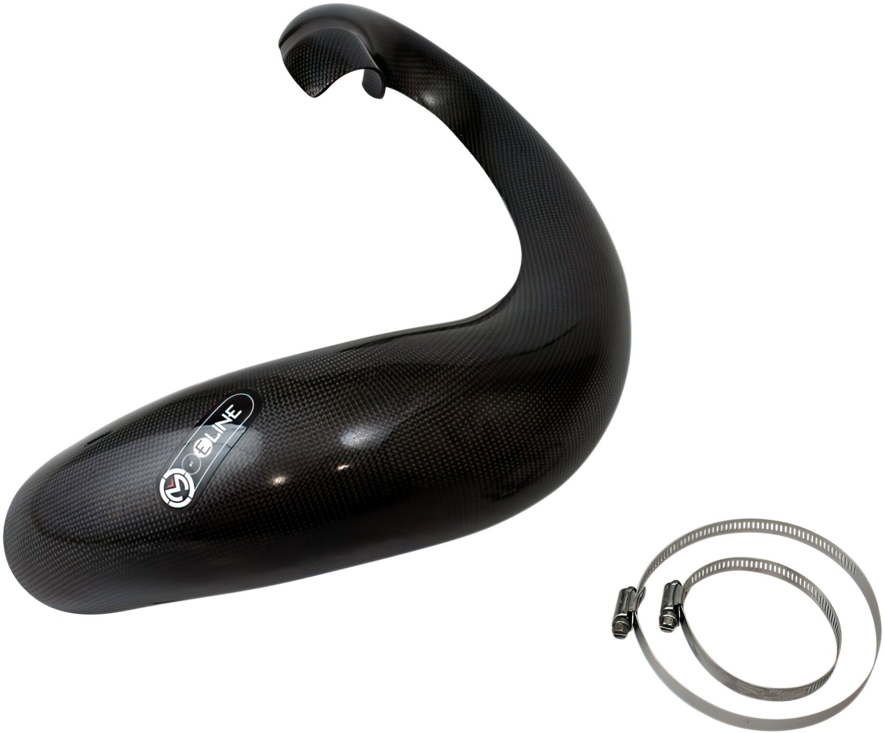 Image of Auspuffschutz carbon Moose Racing Beta RR 250 / 300